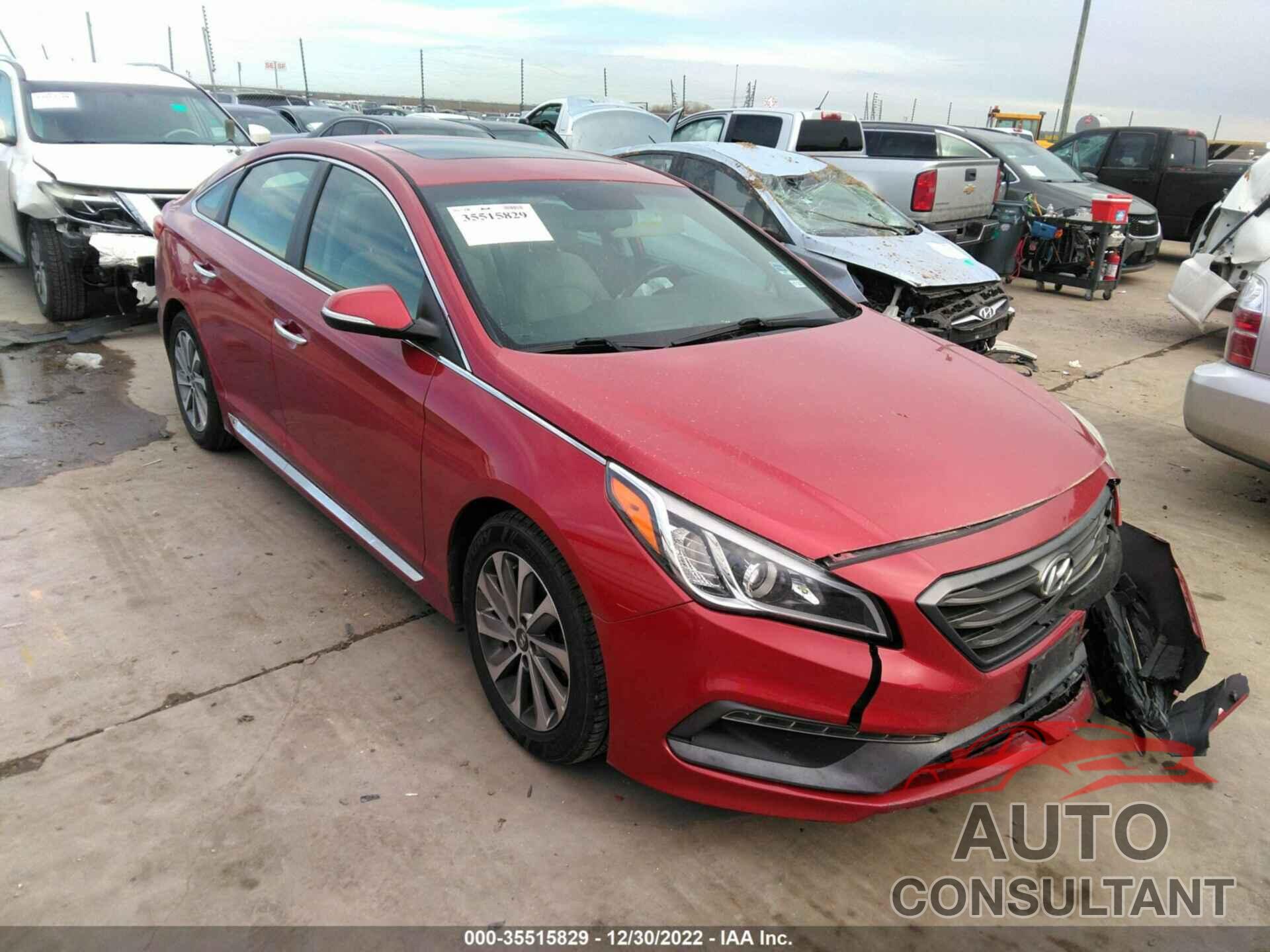 HYUNDAI SONATA 2017 - 5NPE34AF1HH557084