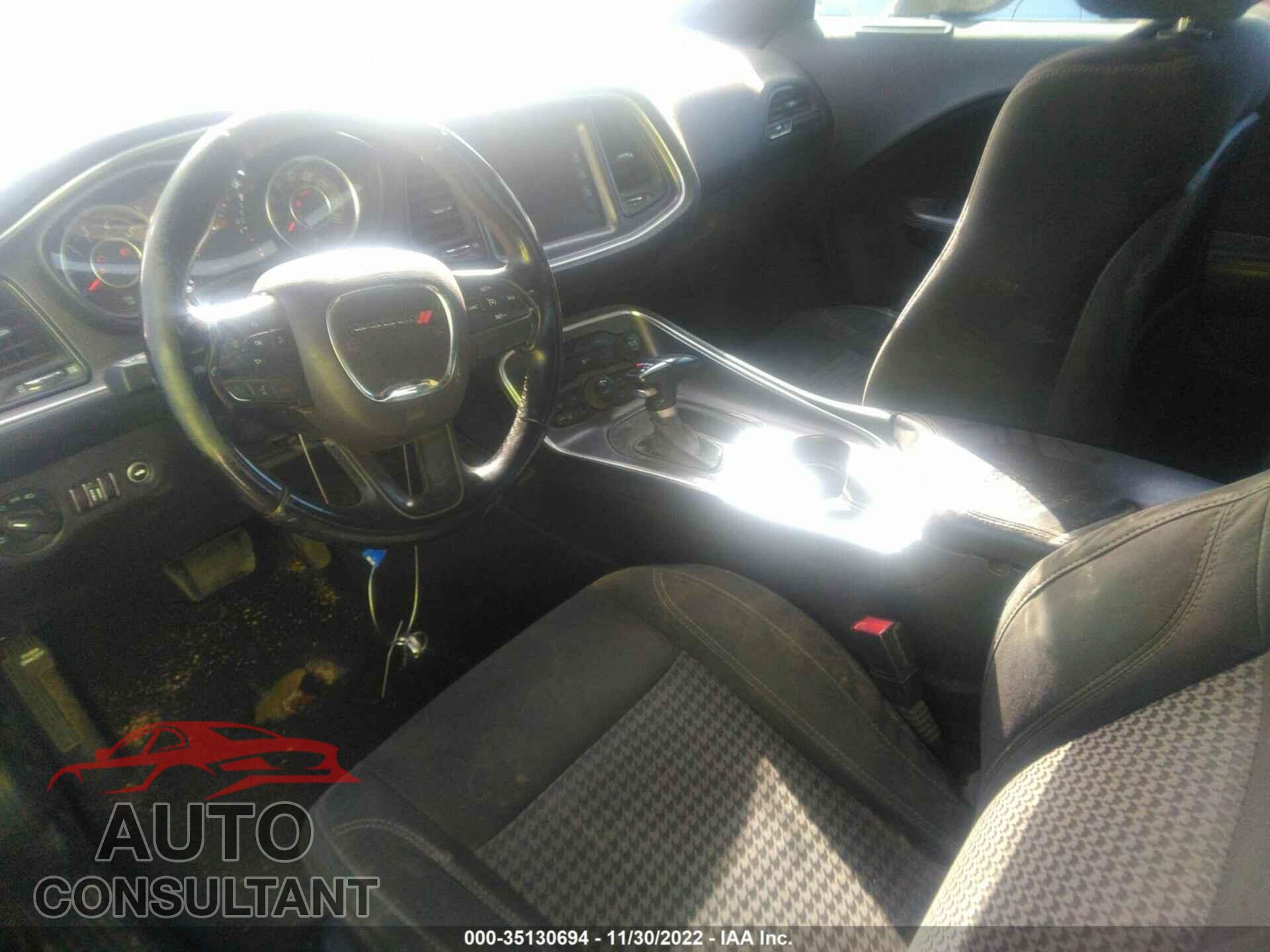 DODGE CHALLENGER 2016 - 2C3CDZAG2GH184627