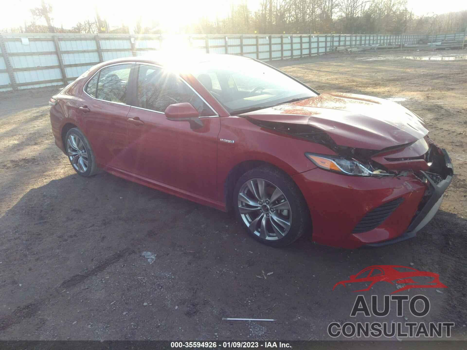 TOYOTA CAMRY 2020 - 4T1G31AKXLU016341