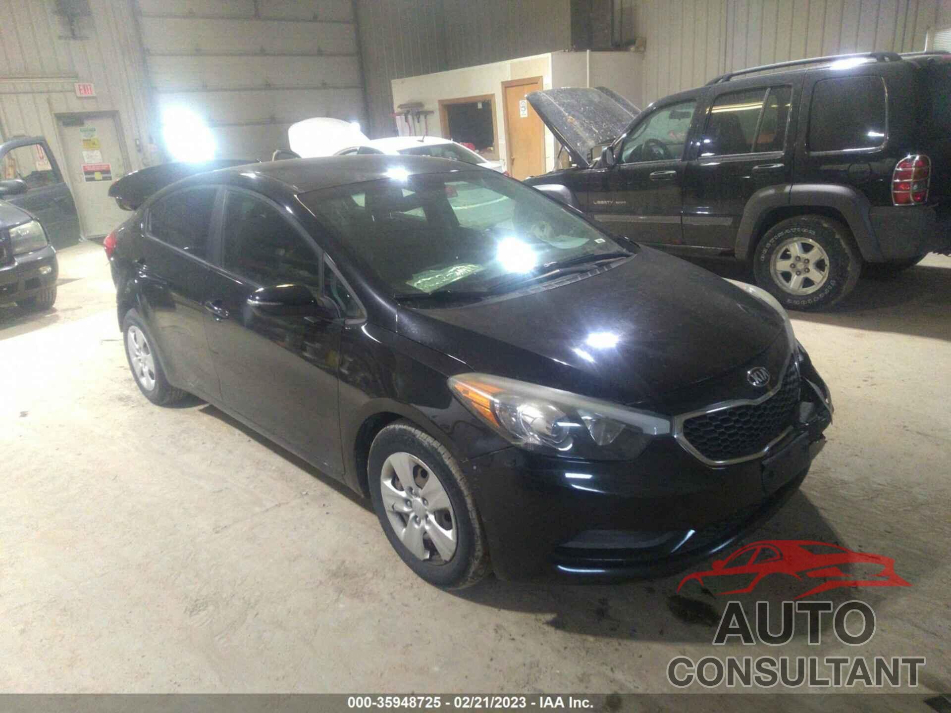 KIA FORTE 2015 - KNAFX4A68F5302208