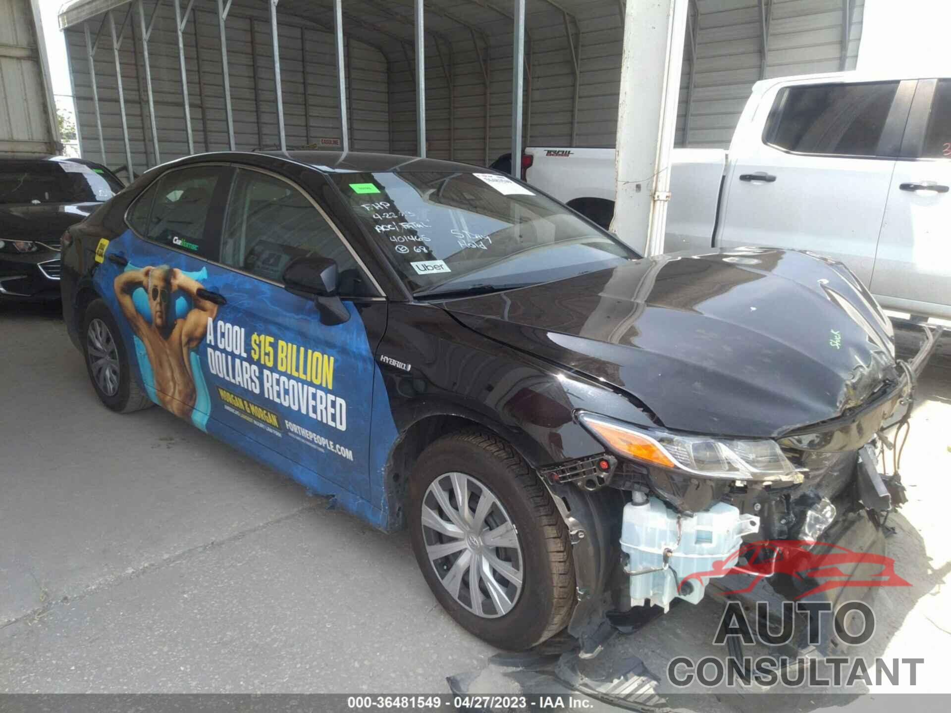 TOYOTA CAMRY 2020 - 4T1C31AKXLU540460
