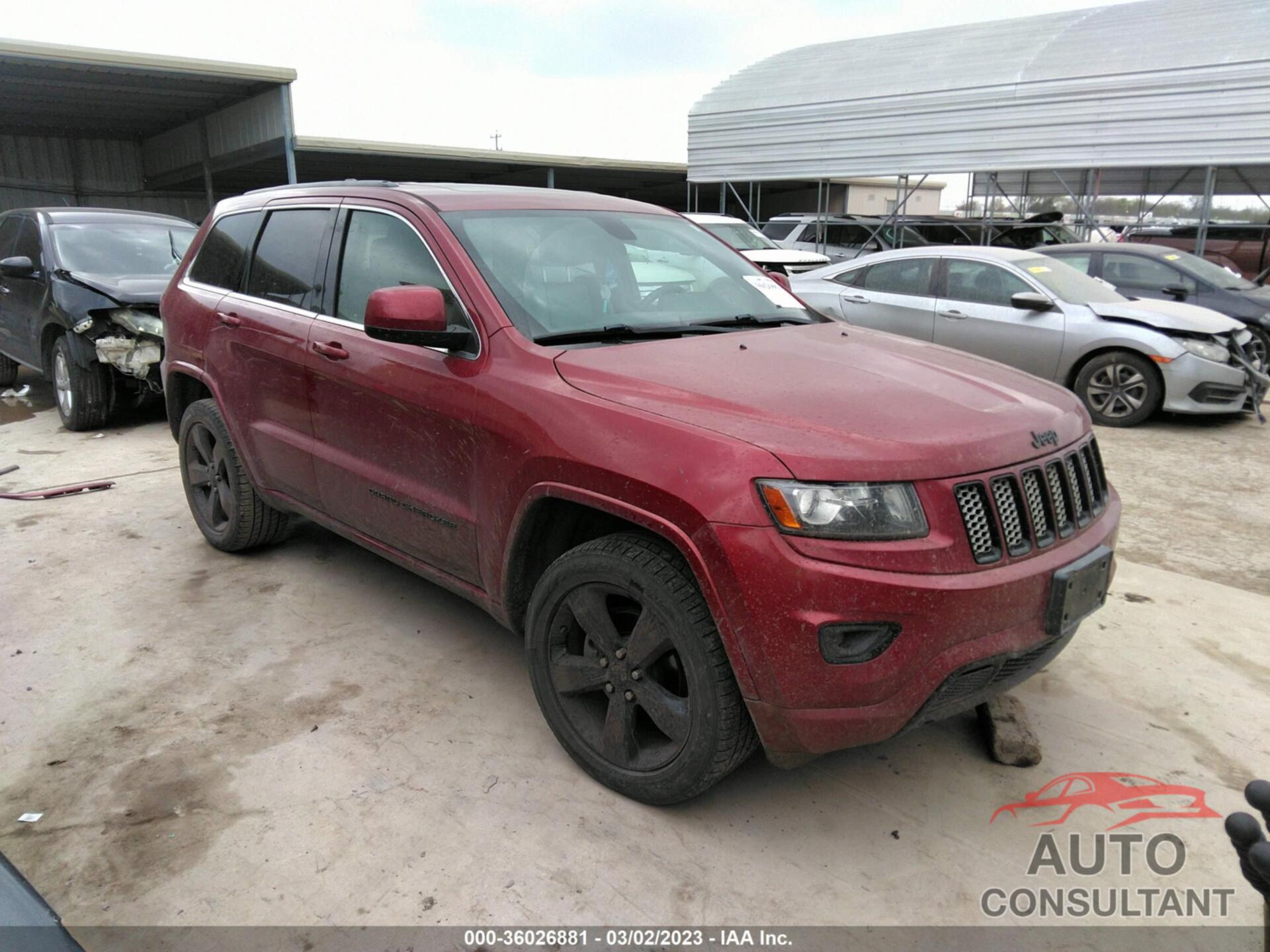 JEEP GRAND CHEROKEE 2015 - 1C4RJFAG6FC854078