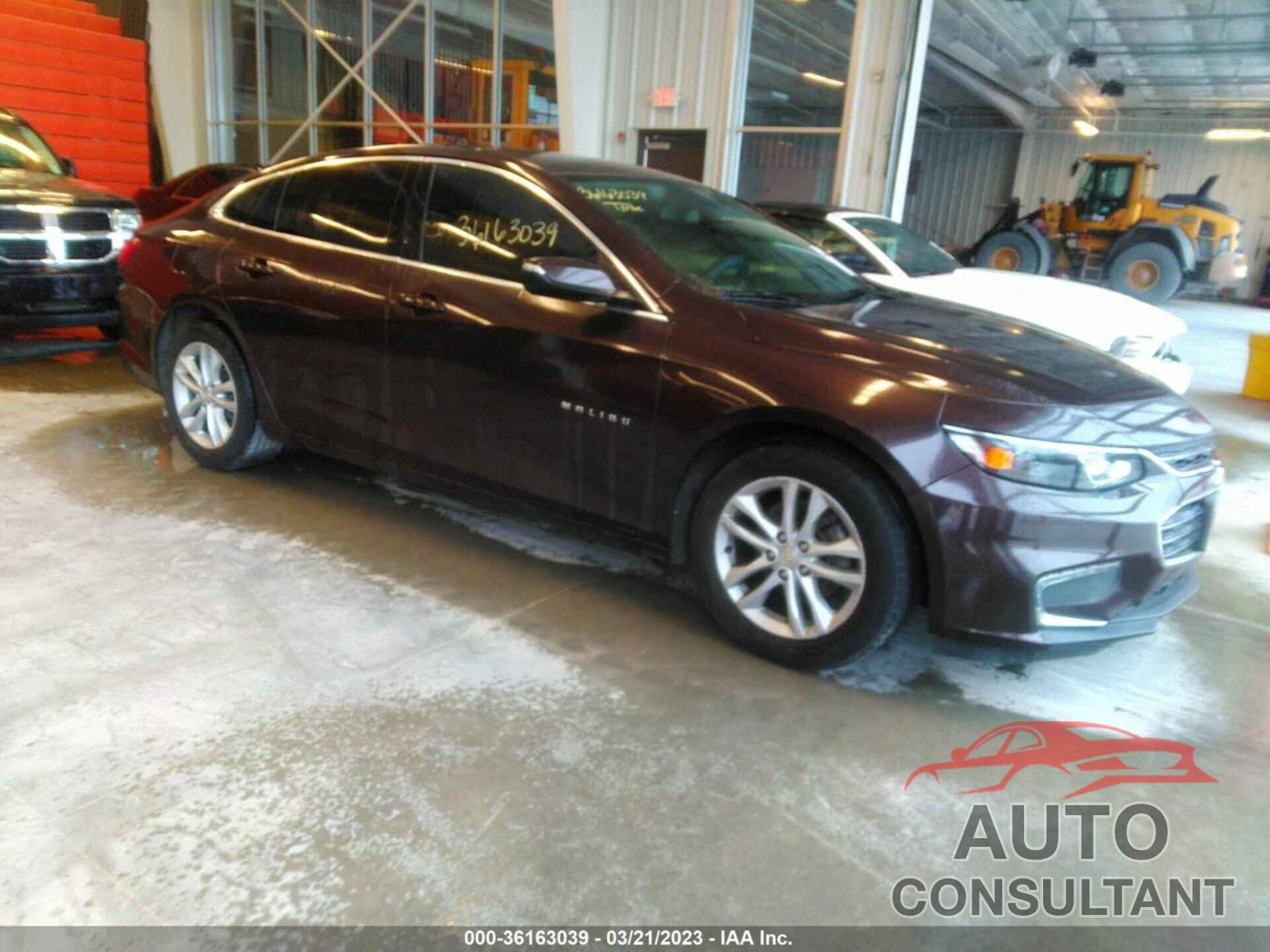 CHEVROLET MALIBU 2016 - 1G1ZE5ST3GF306512