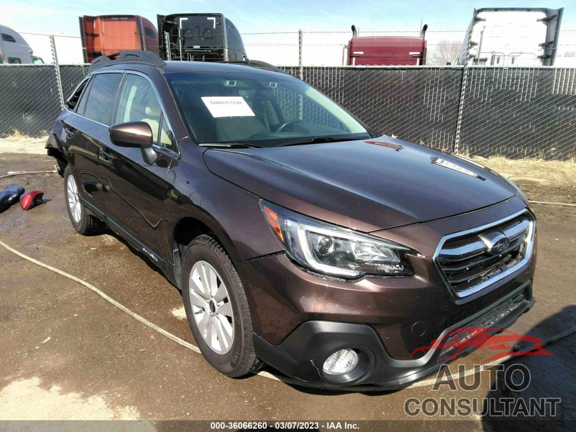 SUBARU OUTBACK 2019 - 4S4BSAFC1K3302629