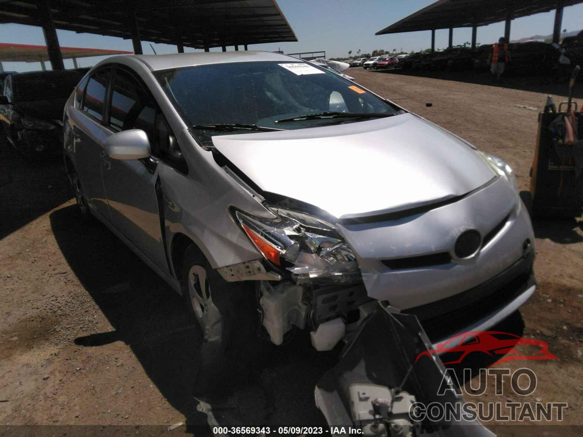 TOYOTA PRIUS 2015 - JTDKN3DUXF1908404