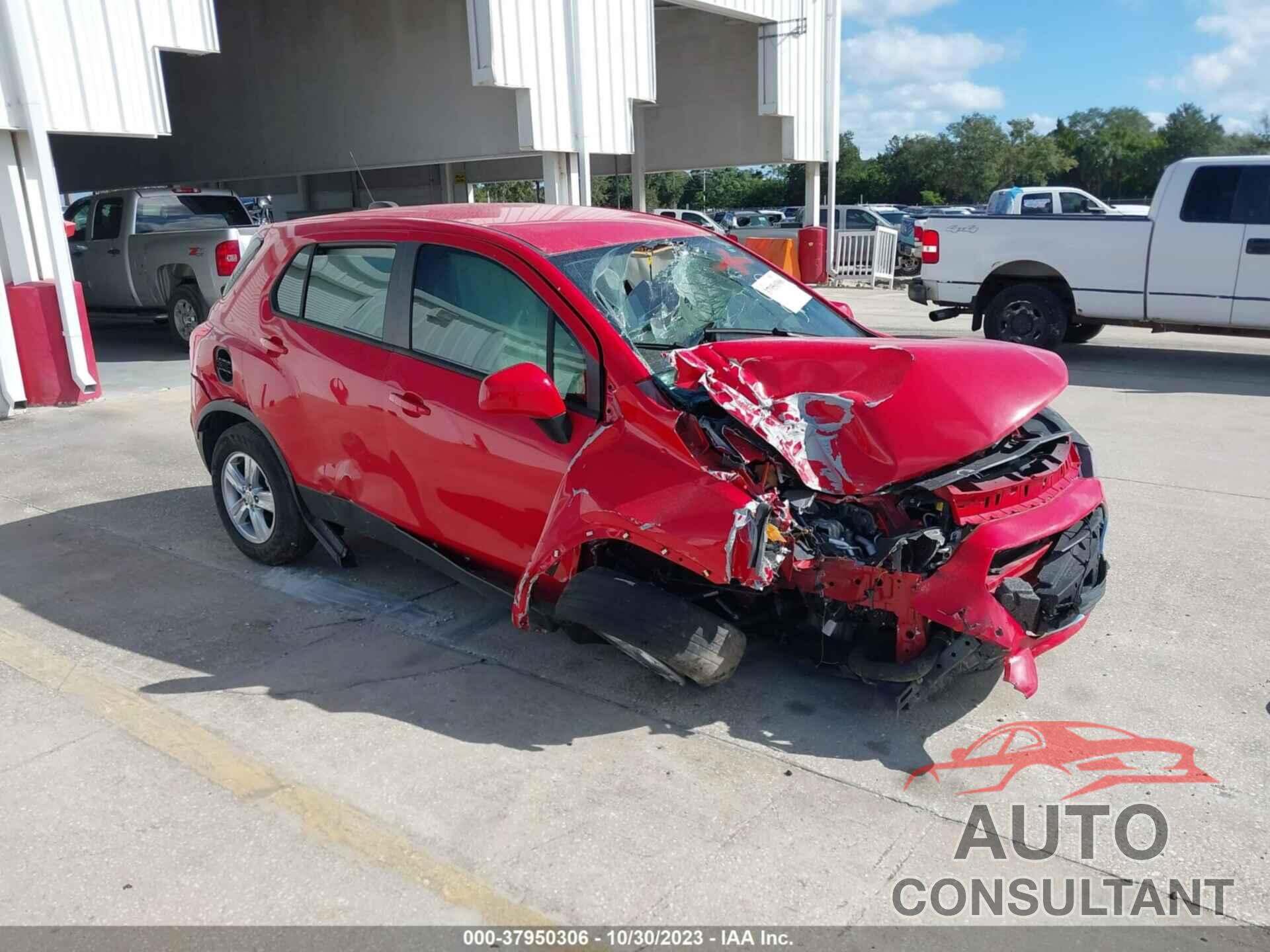 CHEVROLET TRAX 2020 - KL7CJKSB6LB343521