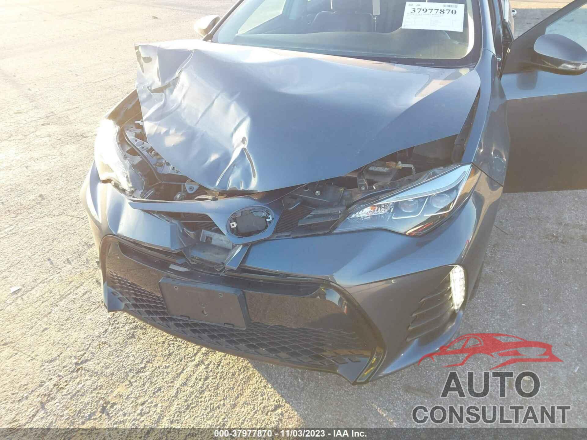 TOYOTA COROLLA 2019 - 2T1BURHE0KC225254