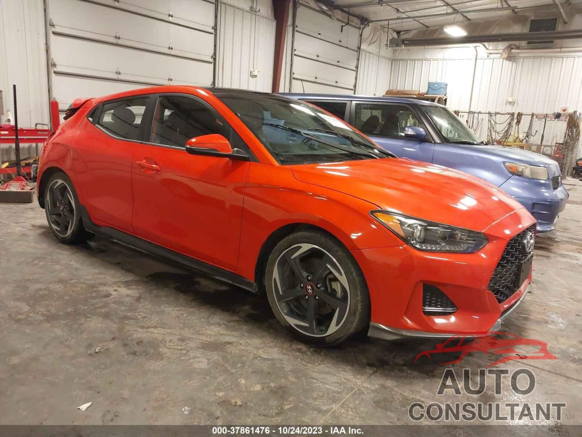 HYUNDAI VELOSTER 2019 - KMHTH6AB0KU014335