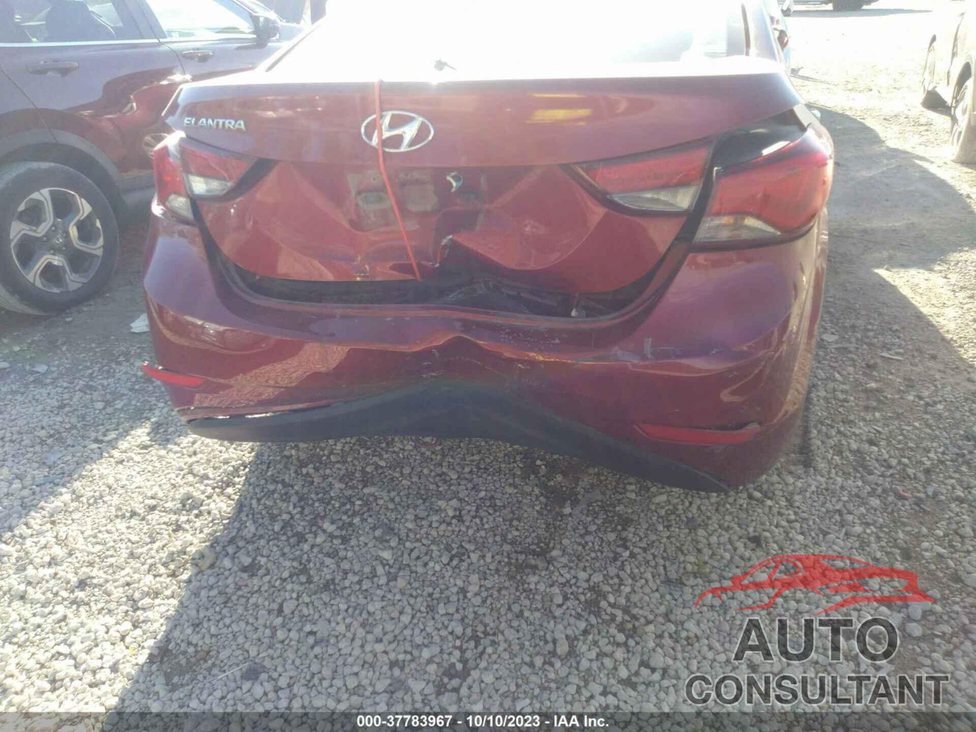 HYUNDAI ELANTRA 2016 - 5NPDH4AE9GH719630