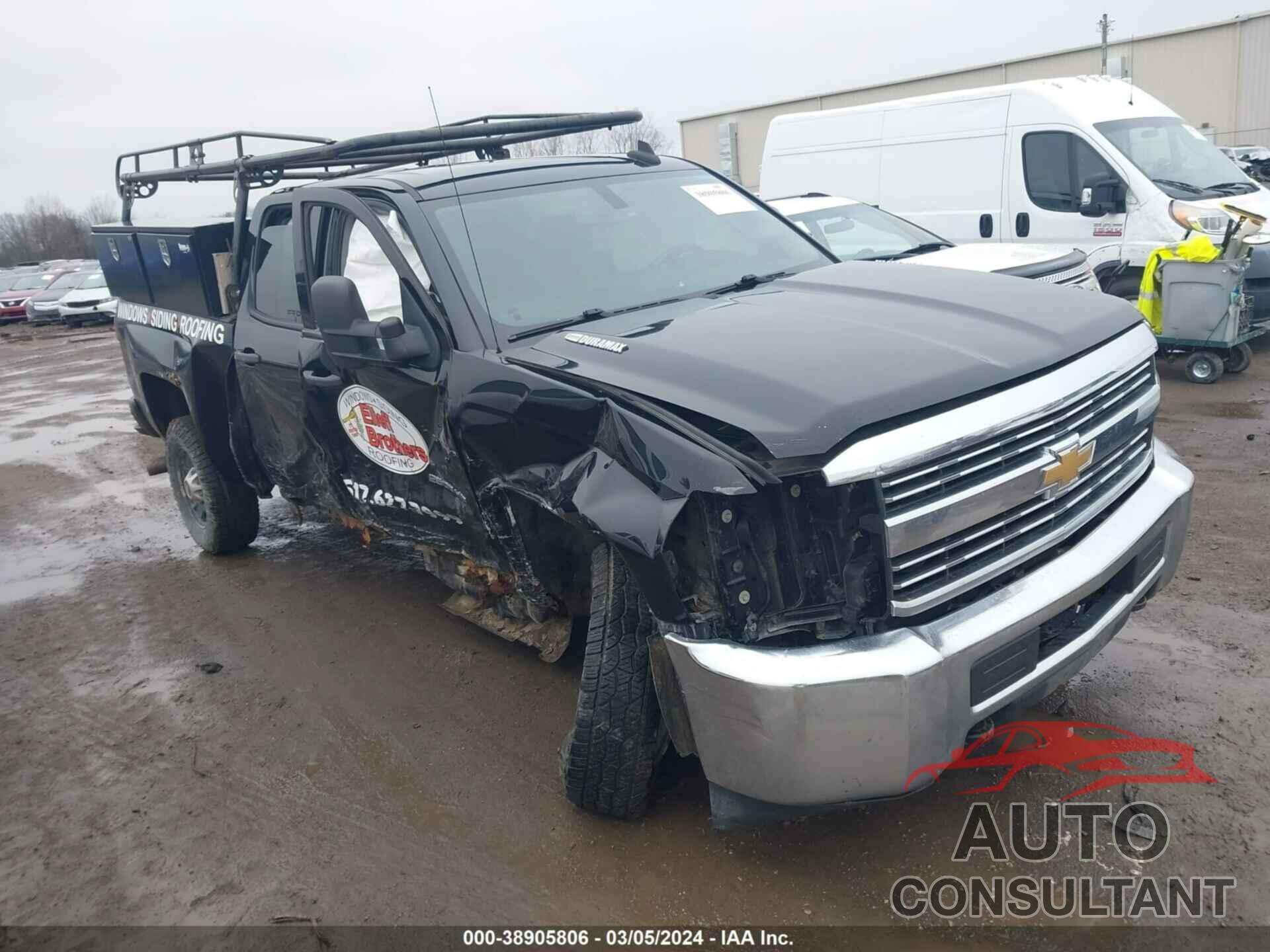 CHEVROLET SILVERADO 2500HD 2016 - 1GC2KUE84GZ160932