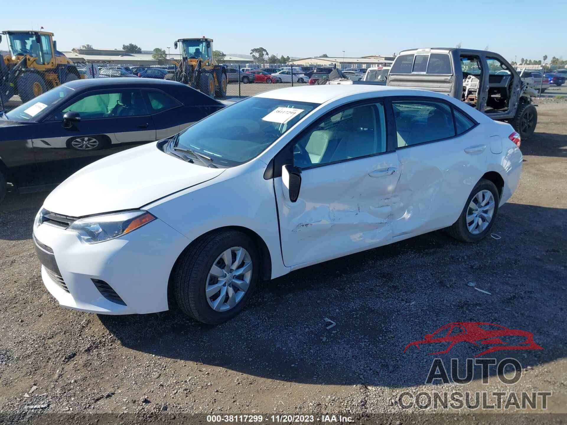 TOYOTA COROLLA 2016 - 5YFBURHE2GP531685