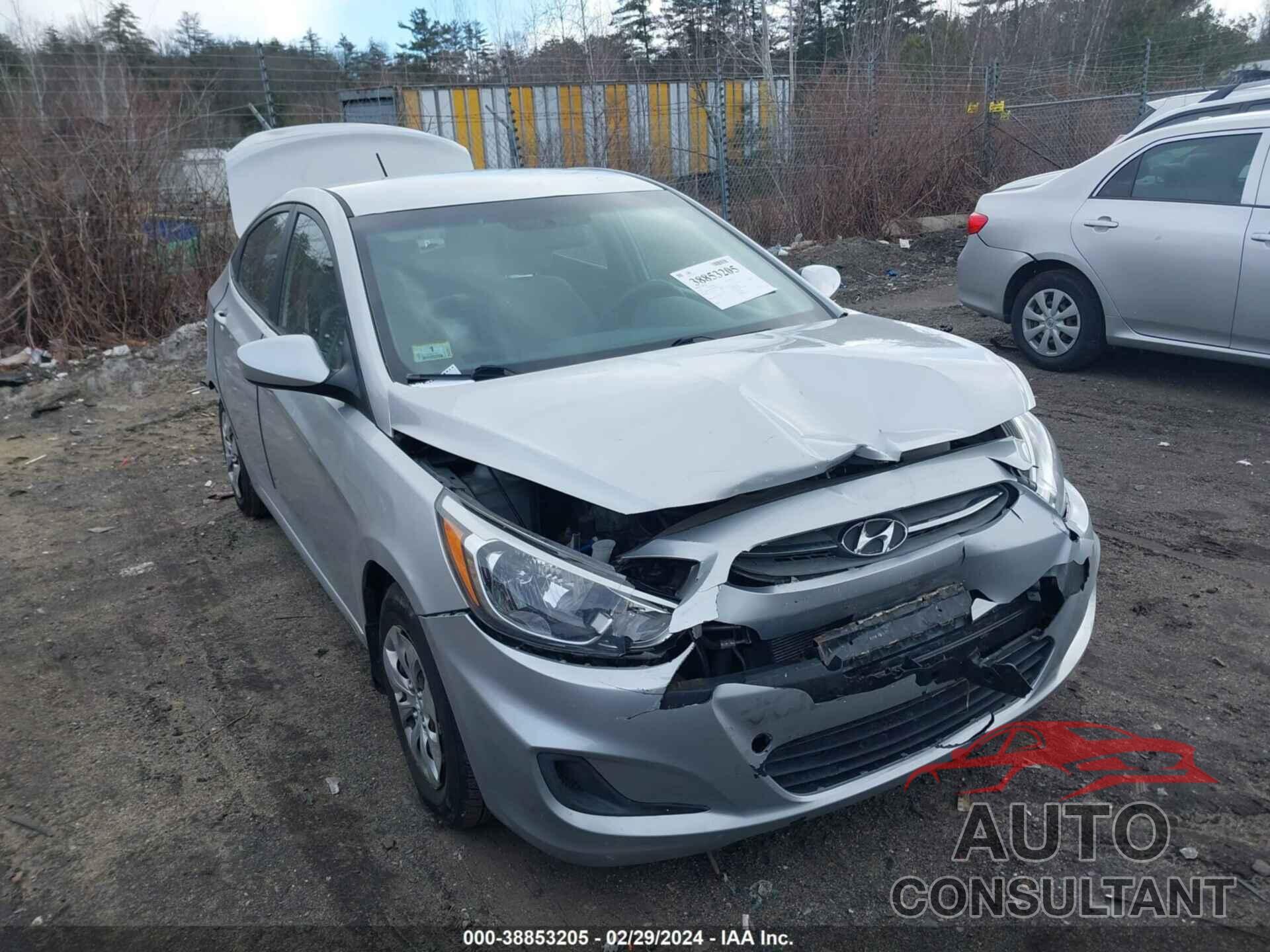 HYUNDAI ACCENT 2016 - KMHCT4AE5GU165854