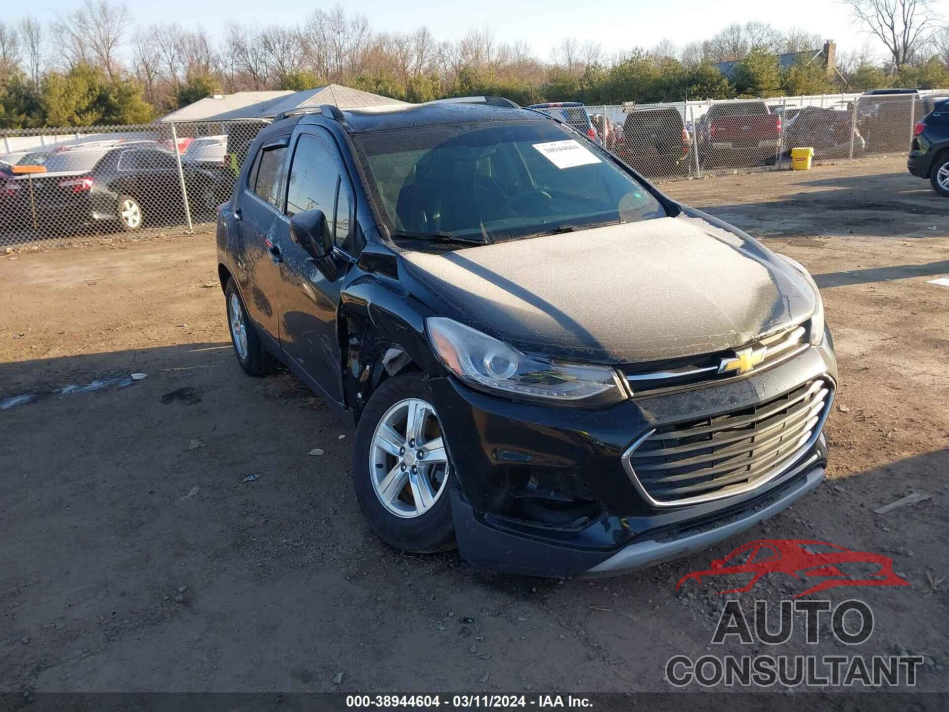 CHEVROLET TRAX 2017 - 3GNCJLSB5HL268218