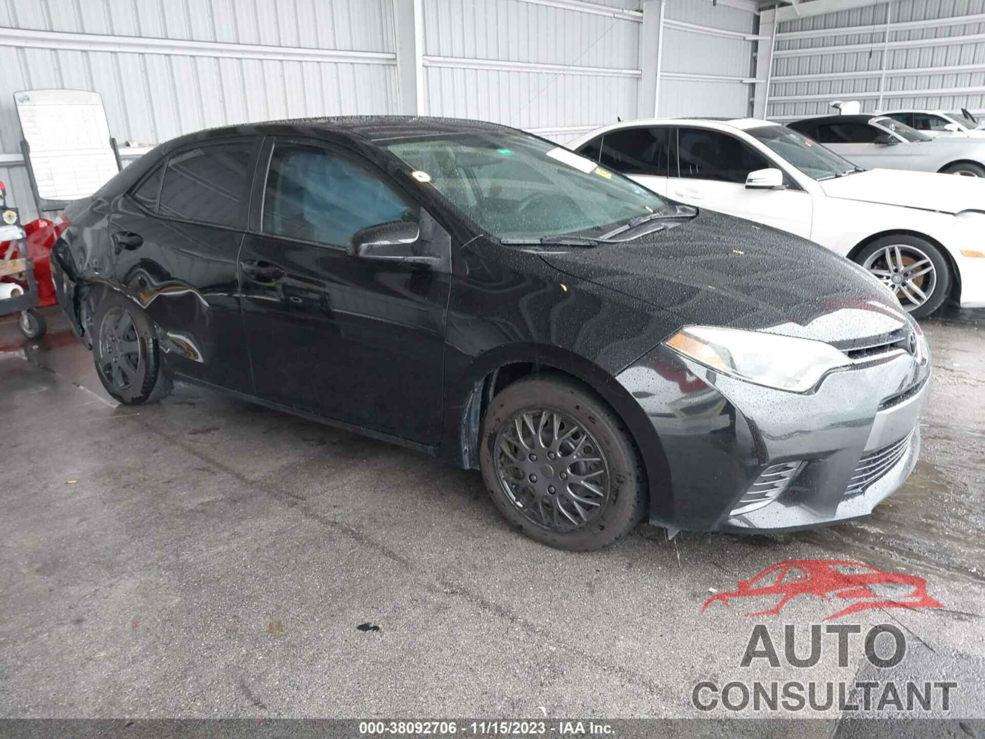 TOYOTA COROLLA 2016 - 2T1BURHE9GC609461