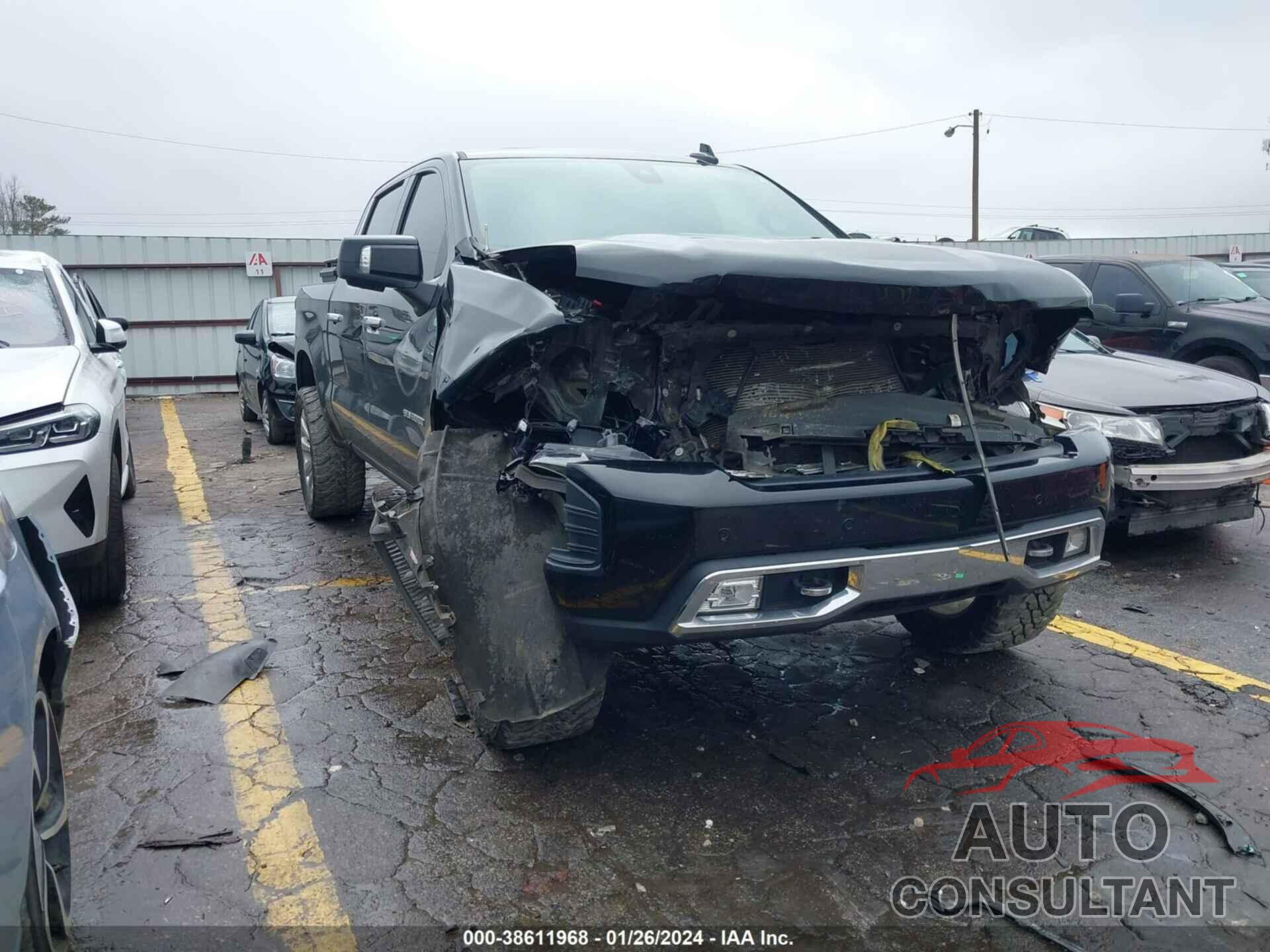 CHEVROLET SILVERADO 1500 2020 - 3GCUYHET2LG111533