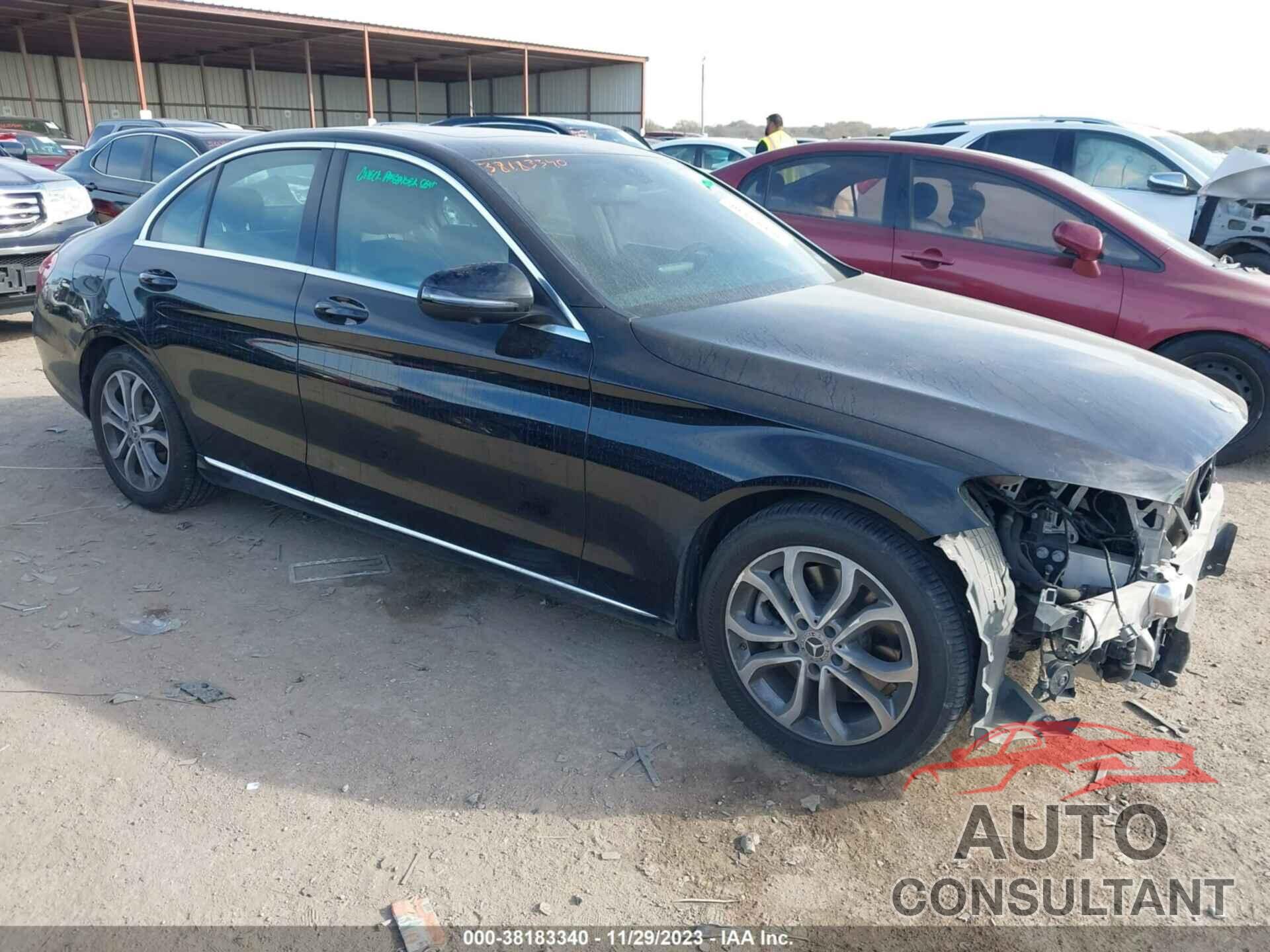 MERCEDES-BENZ C 300 2018 - 55SWF4JB9JU236695