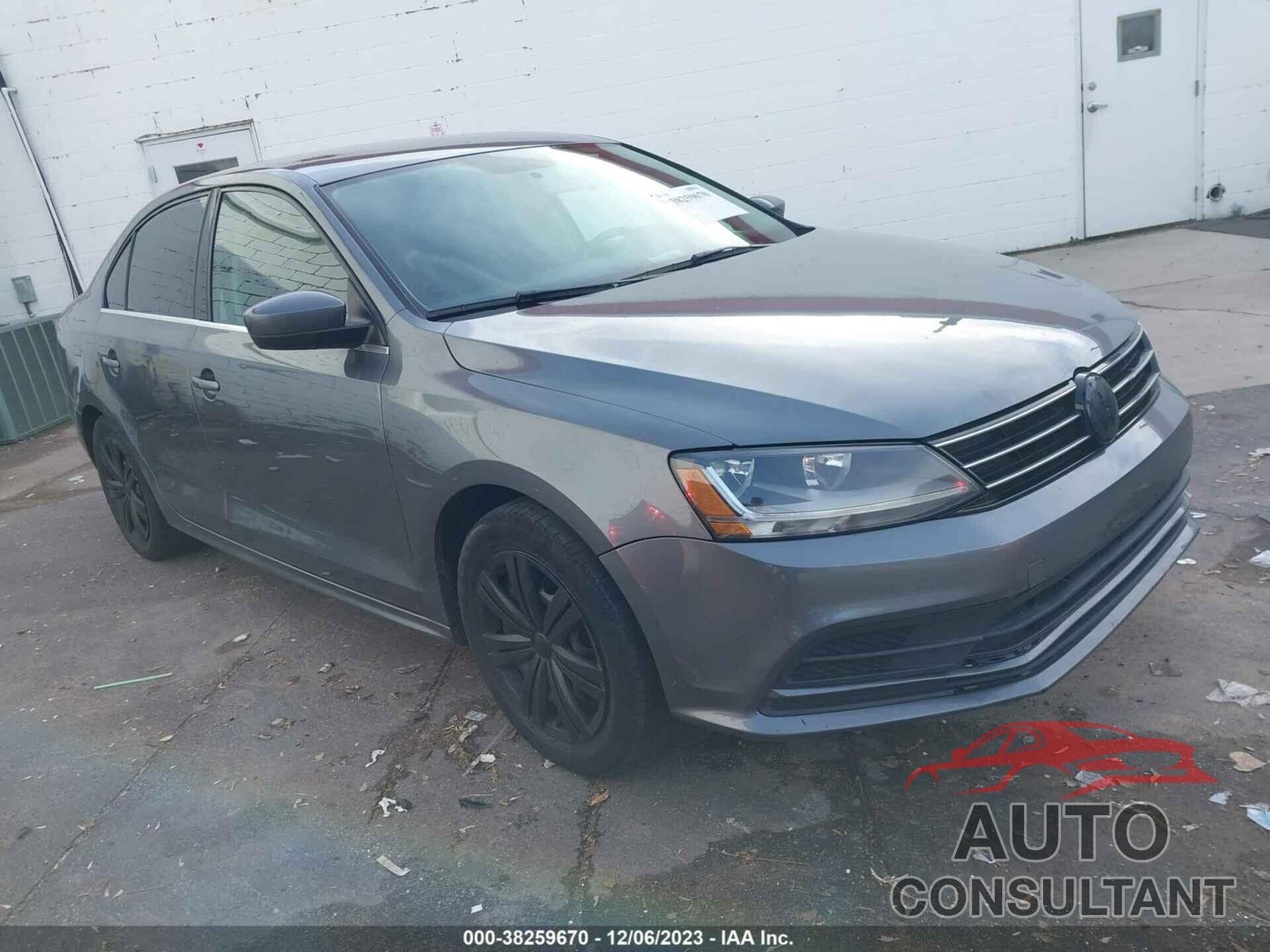 VOLKSWAGEN JETTA 2017 - 3VW2B7AJ8HM391326