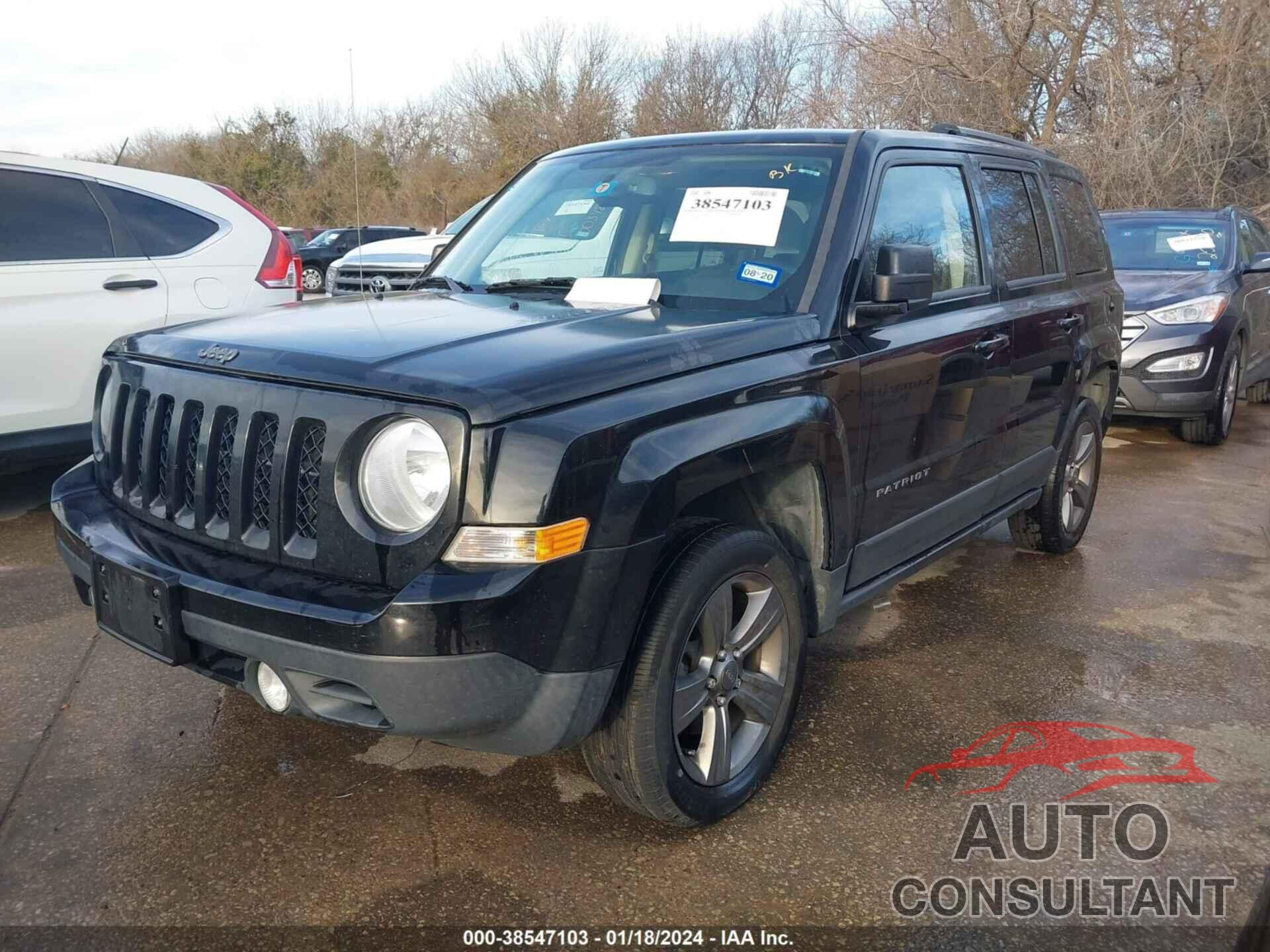 JEEP PATRIOT 2016 - 1C4NJPBA2GD694050