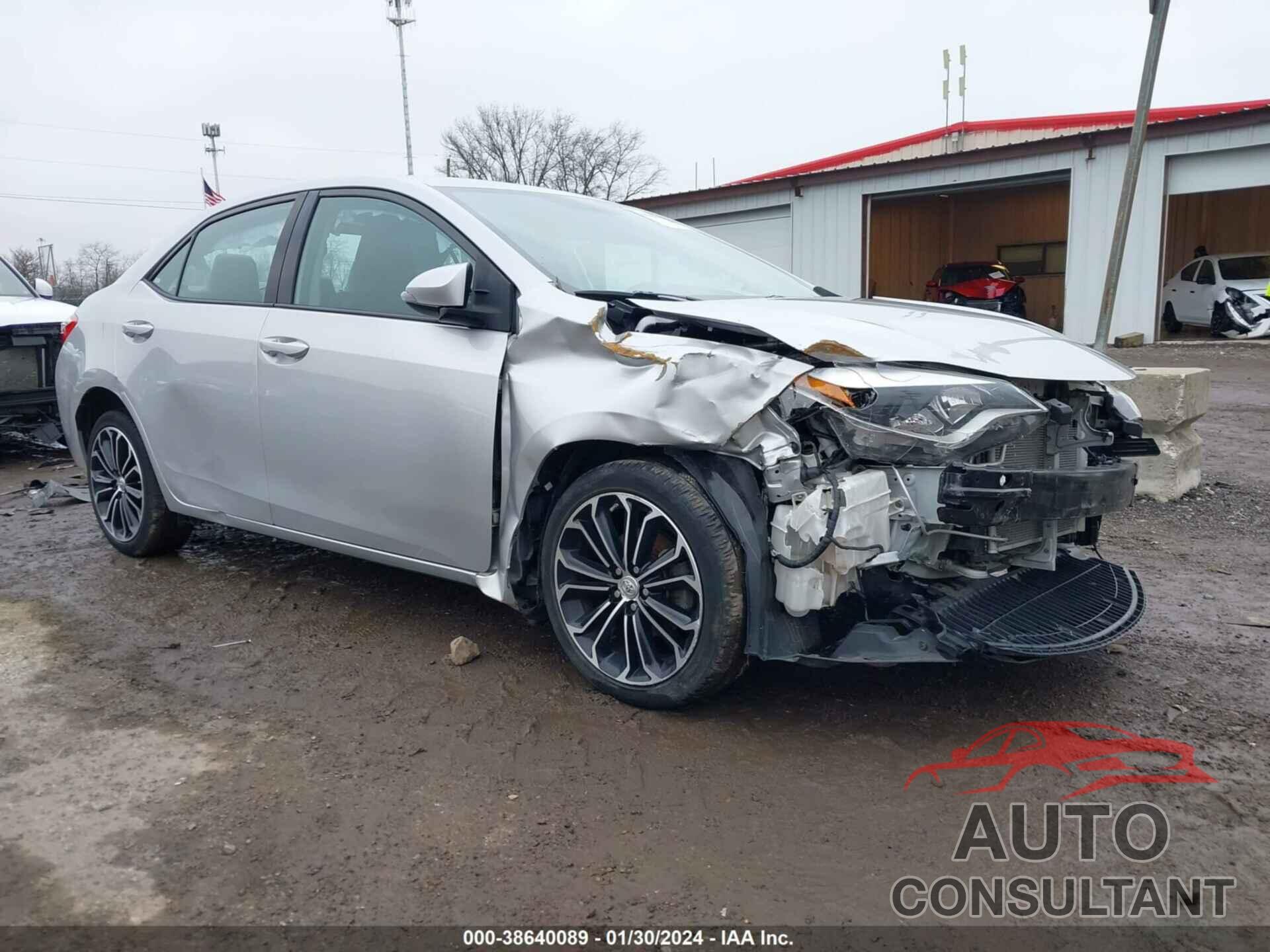 TOYOTA COROLLA 2016 - 2T1BURHE4GC592309