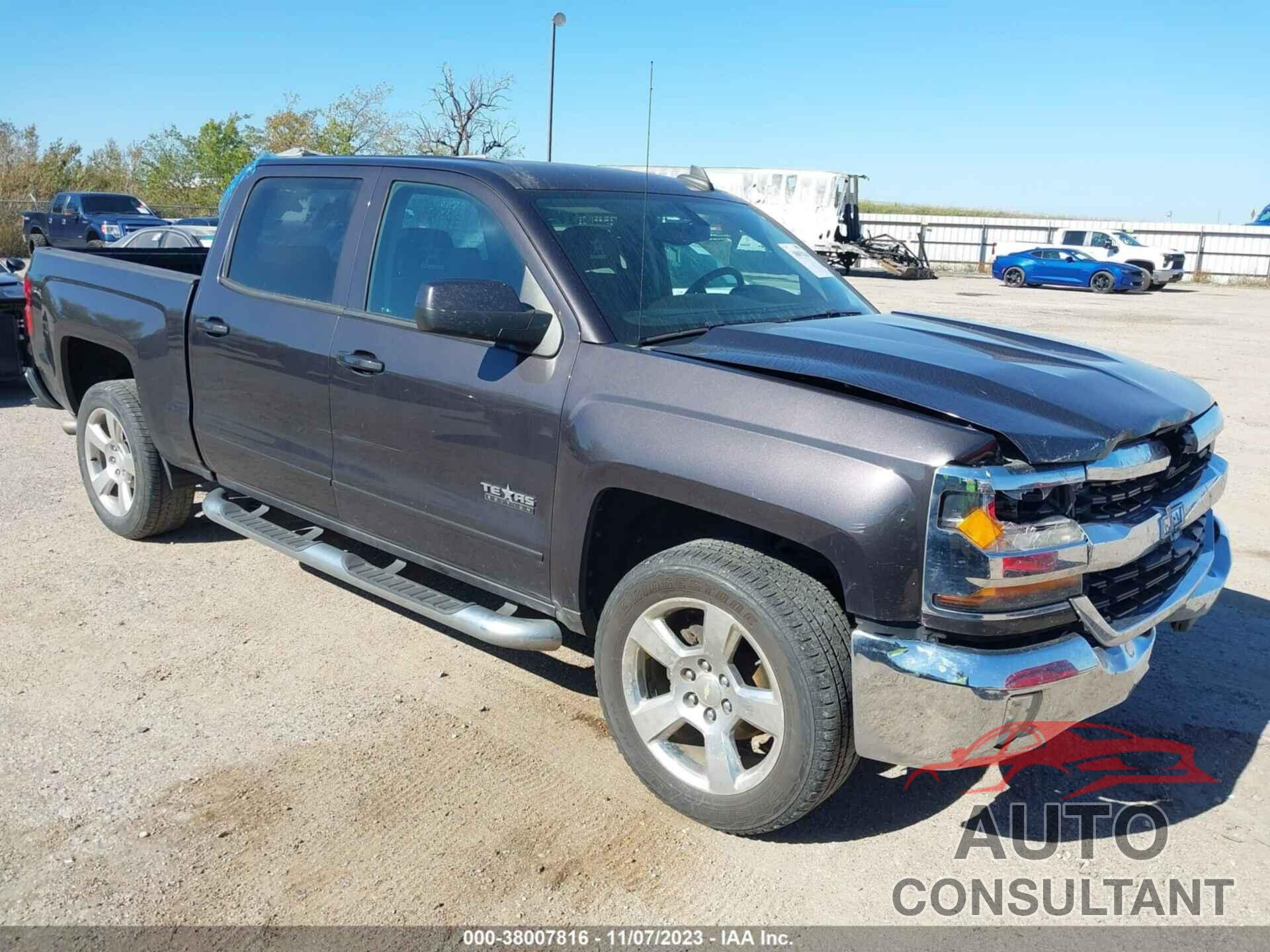 CHEVROLET SILVERADO 1500 2016 - 3GCPCREC5GG260686