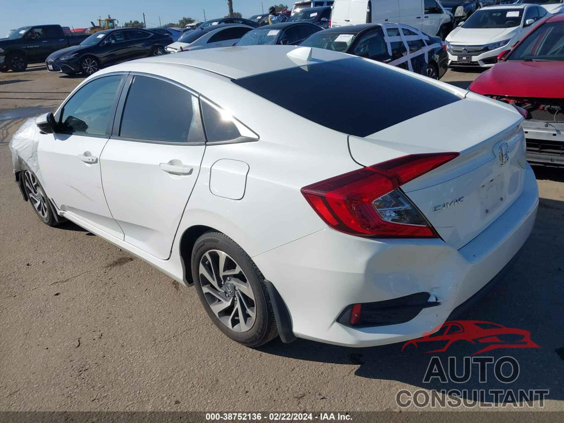 HONDA CIVIC 2018 - 2HGFC2F73JH542886