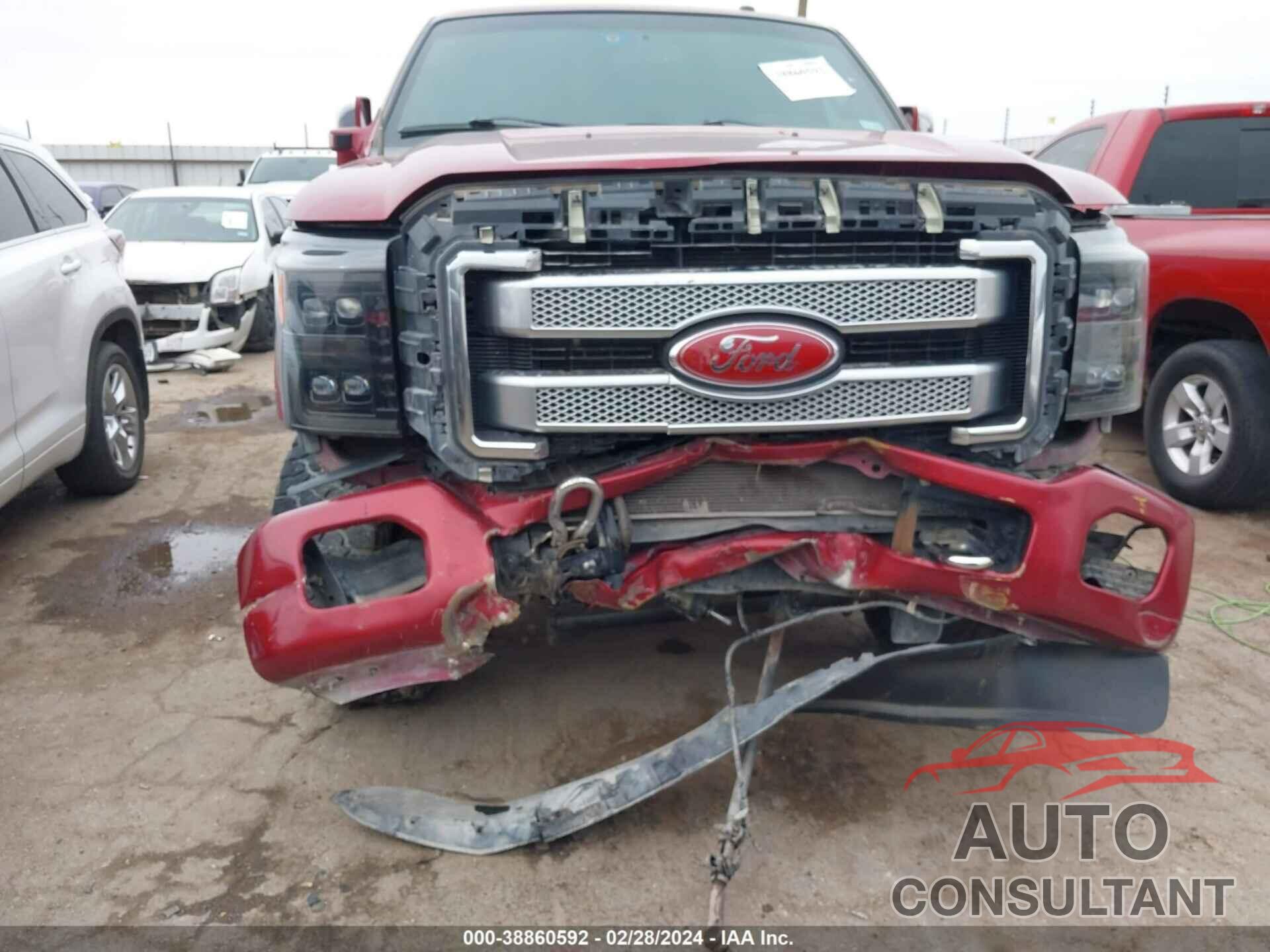 FORD F250 2016 - 1FT7W2BT2GEC41507