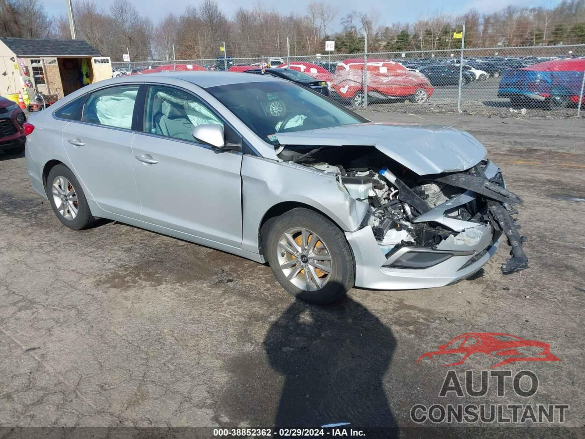 HYUNDAI SONATA 2017 - 5NPE24AFXHH449033