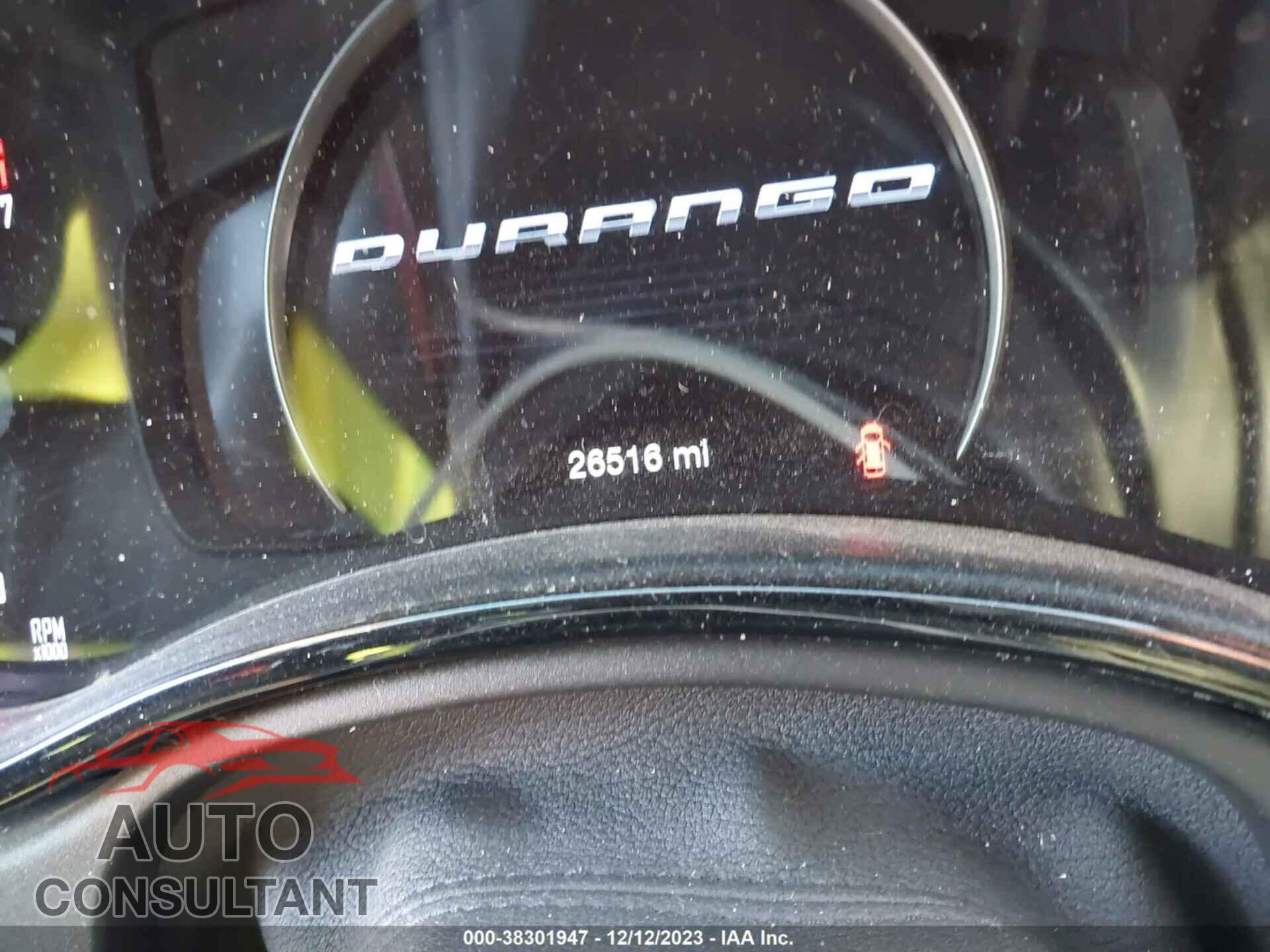 DODGE DURANGO 2021 - 1C4RDJFG0MC792810