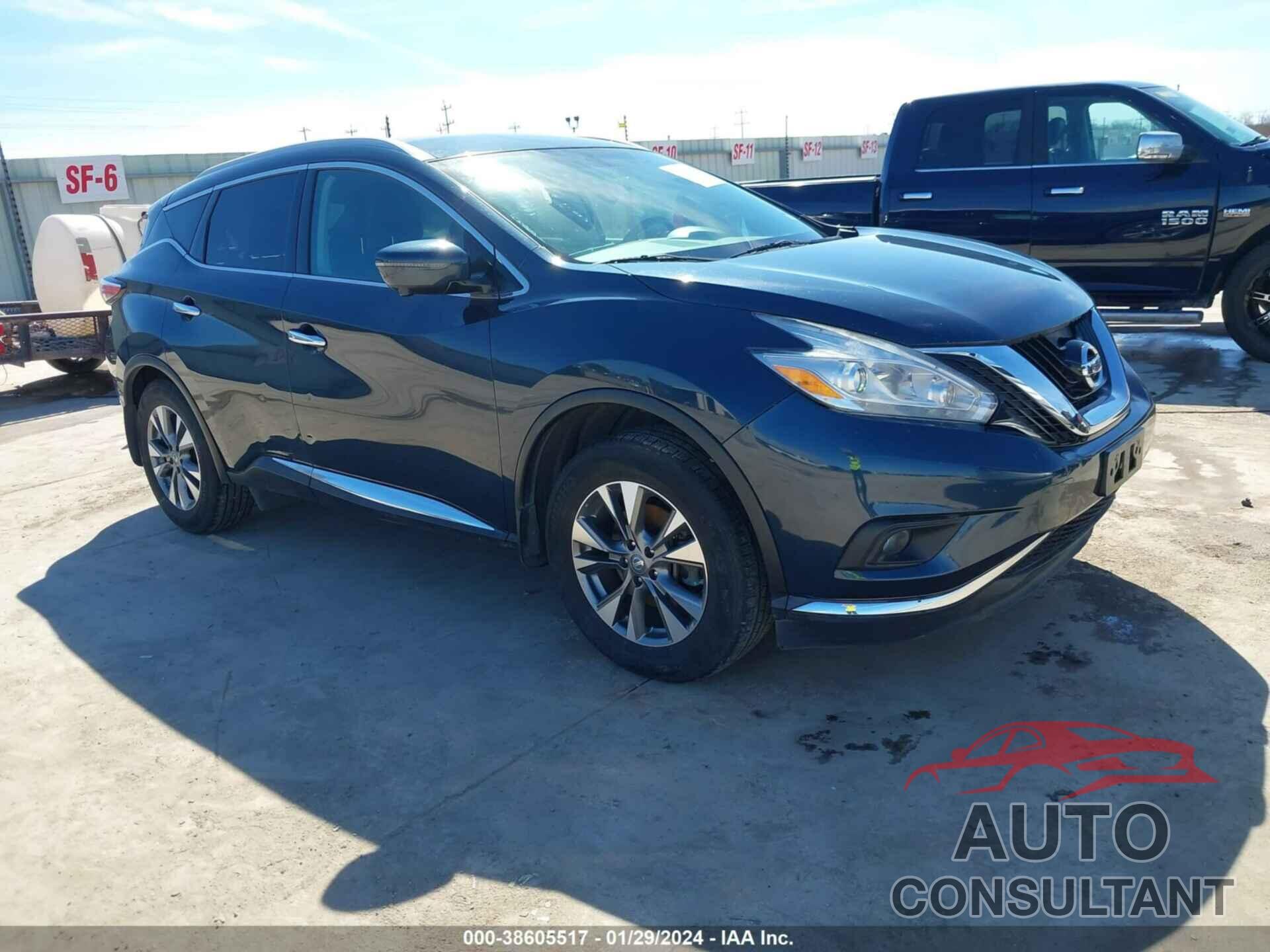 NISSAN MURANO 2017 - 5N1AZ2MH7HN172493