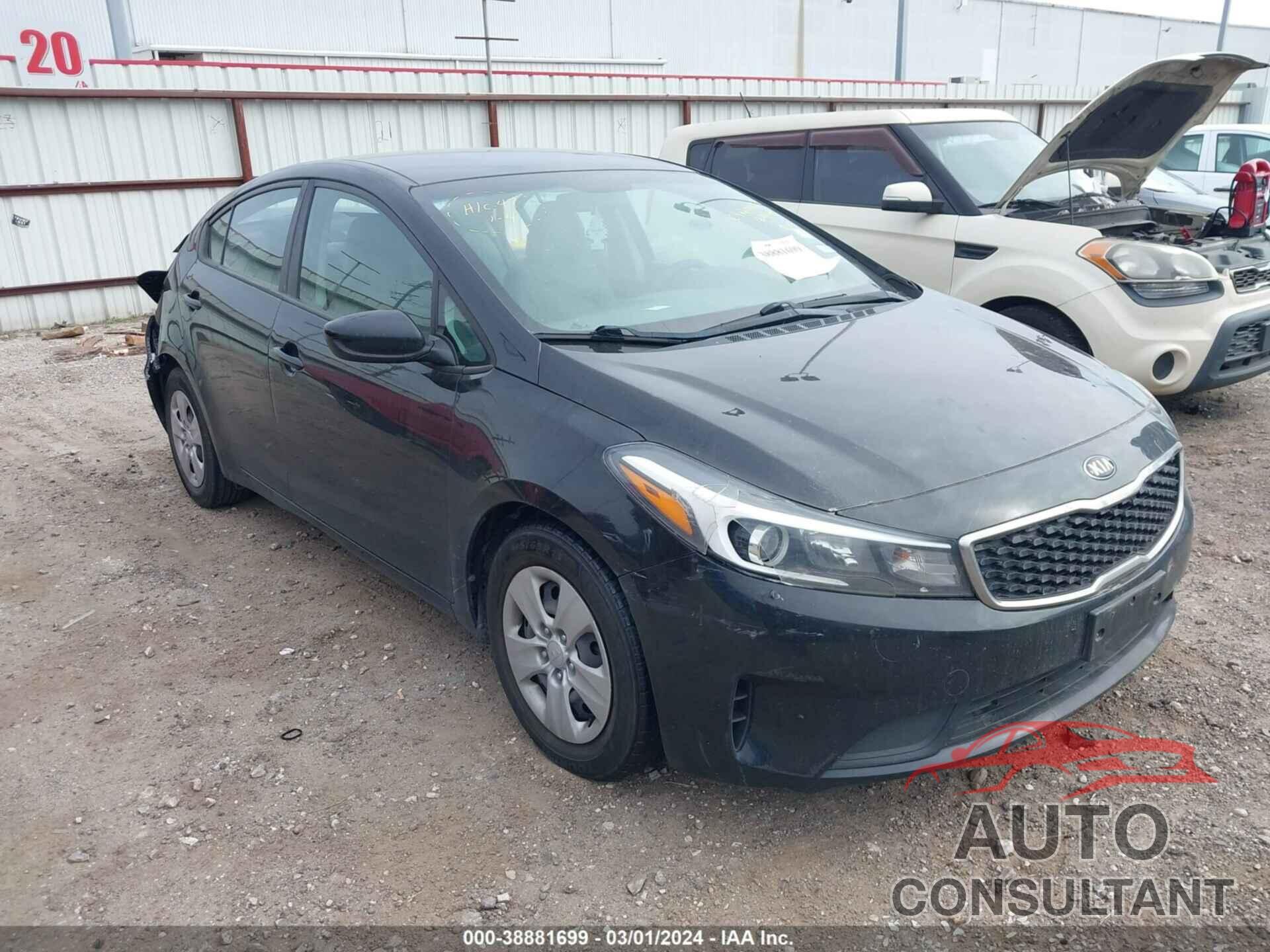 KIA FORTE 2018 - 3KPFL4A79JE243674