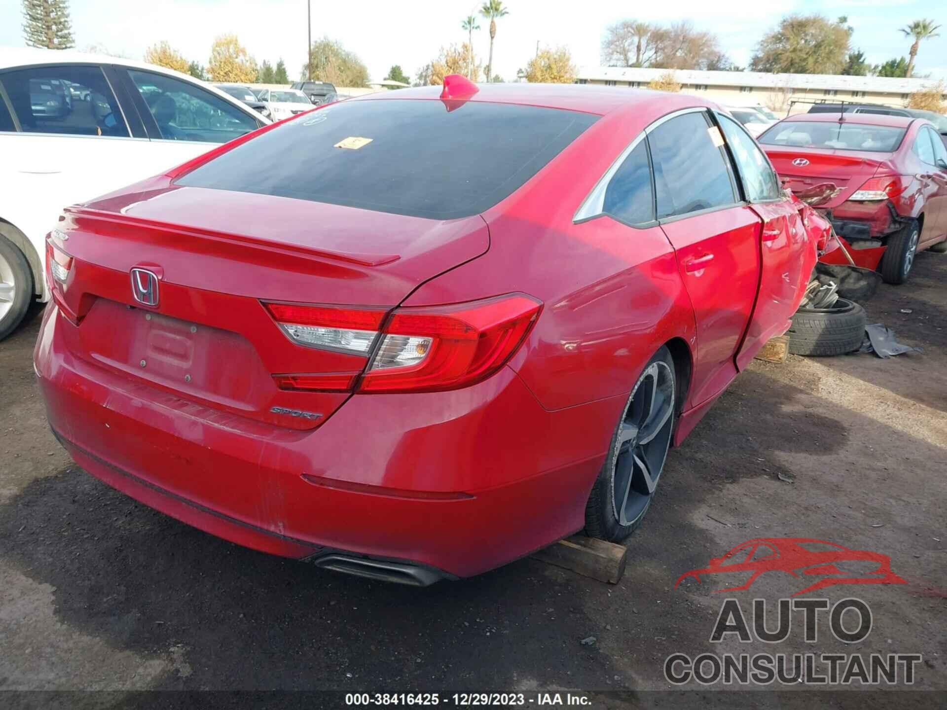 HONDA ACCORD 2018 - 1HGCV1F35JA207566