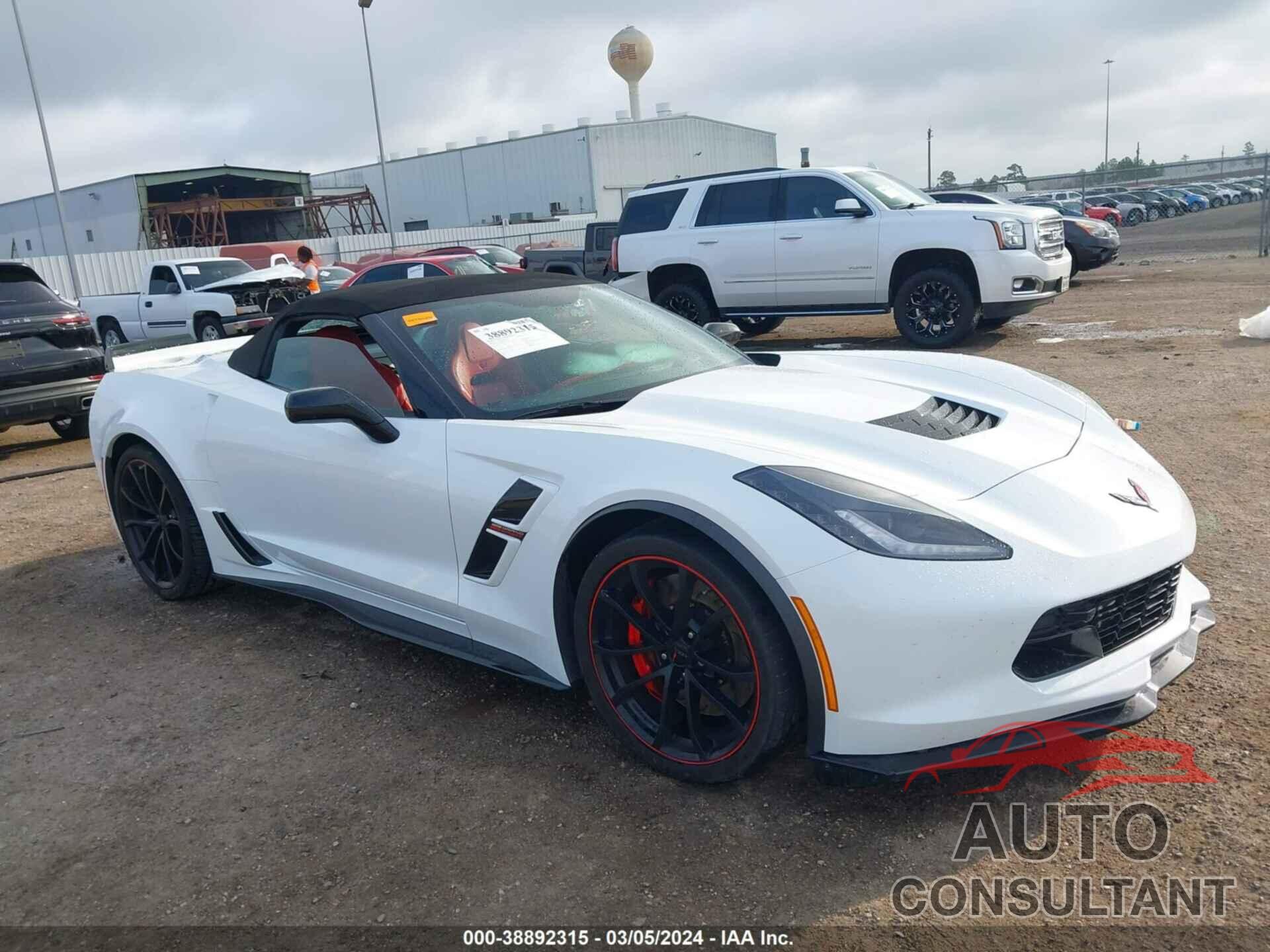 CHEVROLET CORVETTE 2017 - 1G1Y13D73H5121136