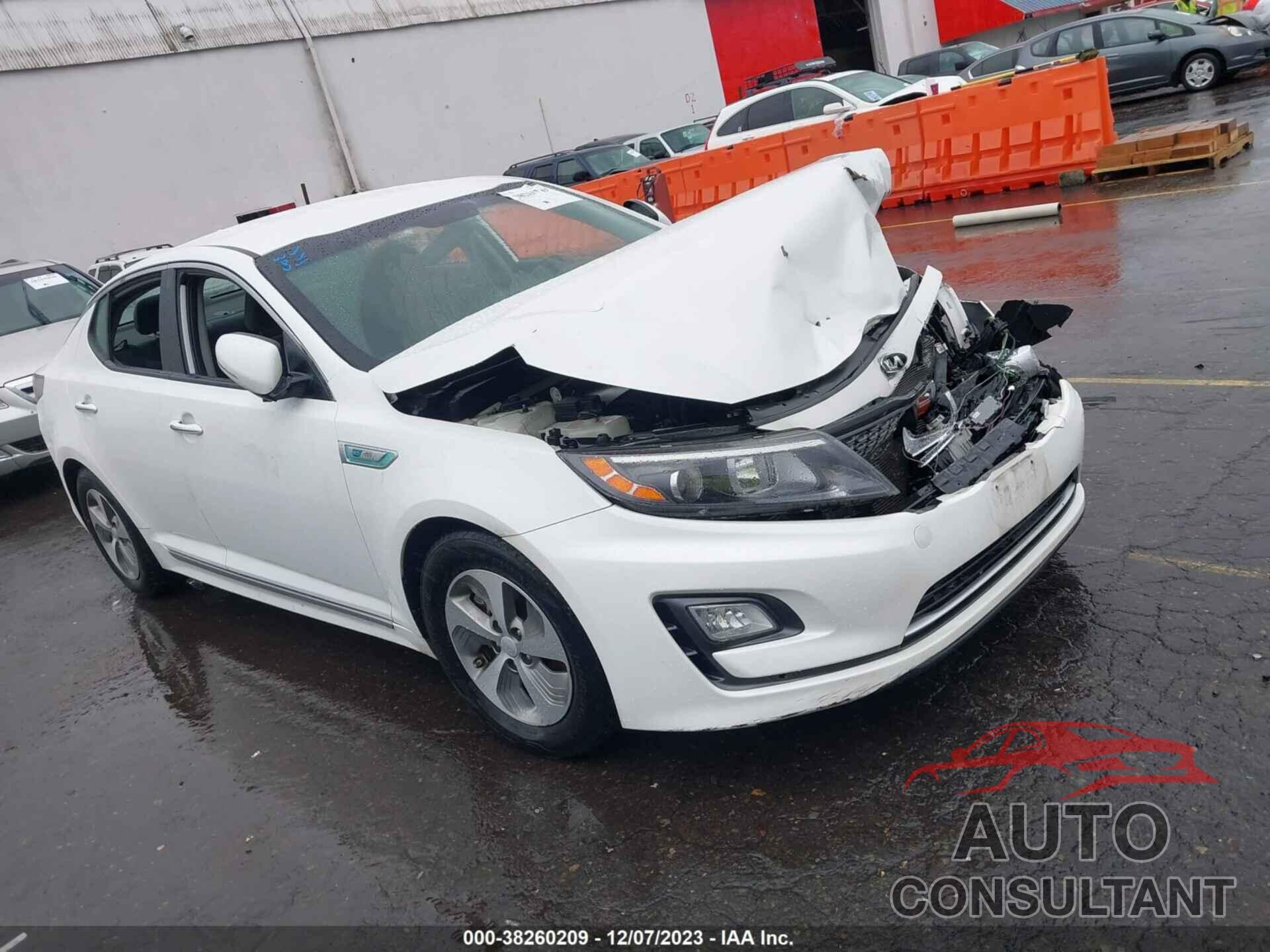 KIA OPTIMA HYBRID 2016 - KNAGM4AD4G5099413