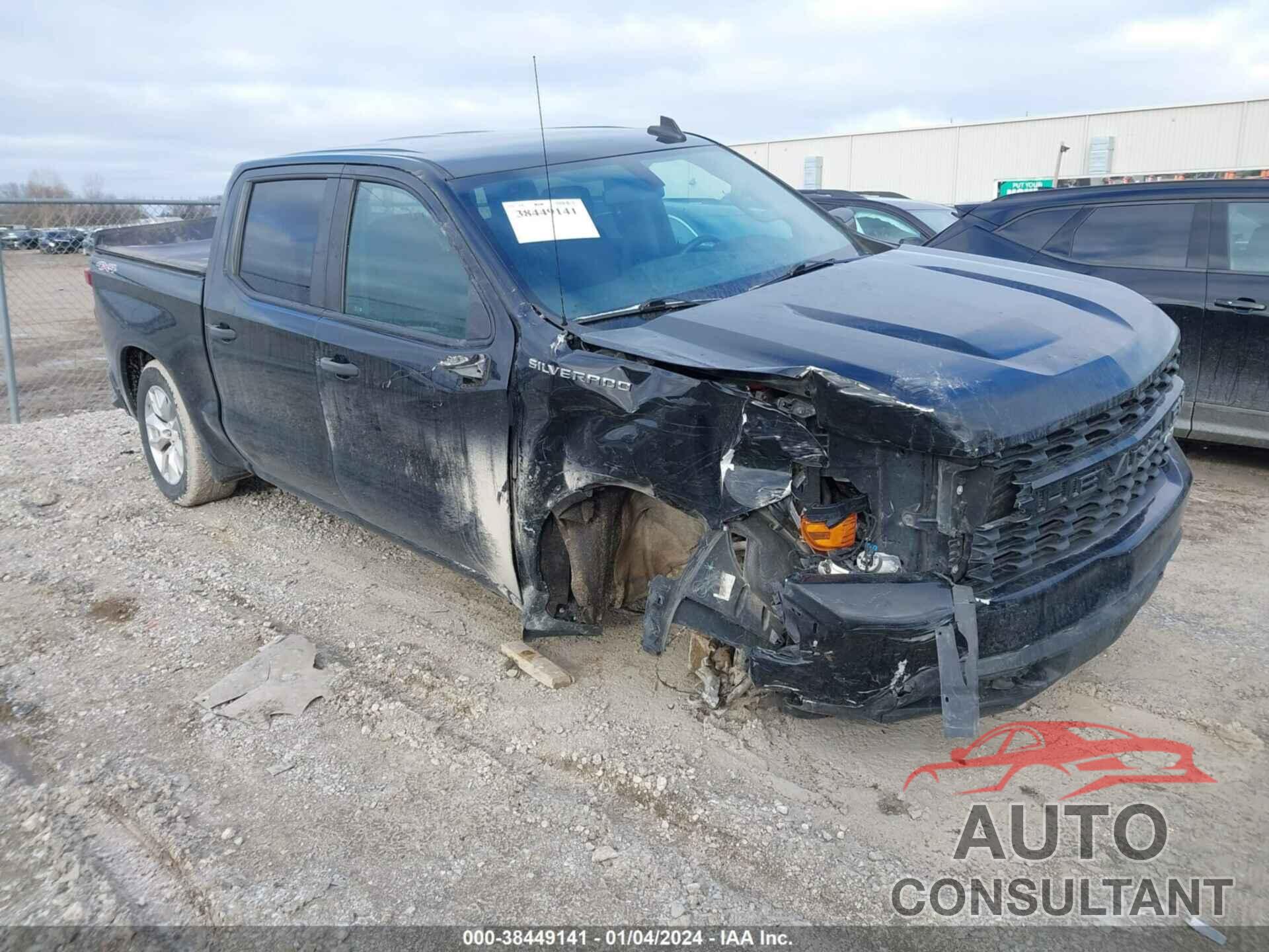 CHEVROLET SILVERADO 1500 2021 - 3GCPYBEK8MG266204