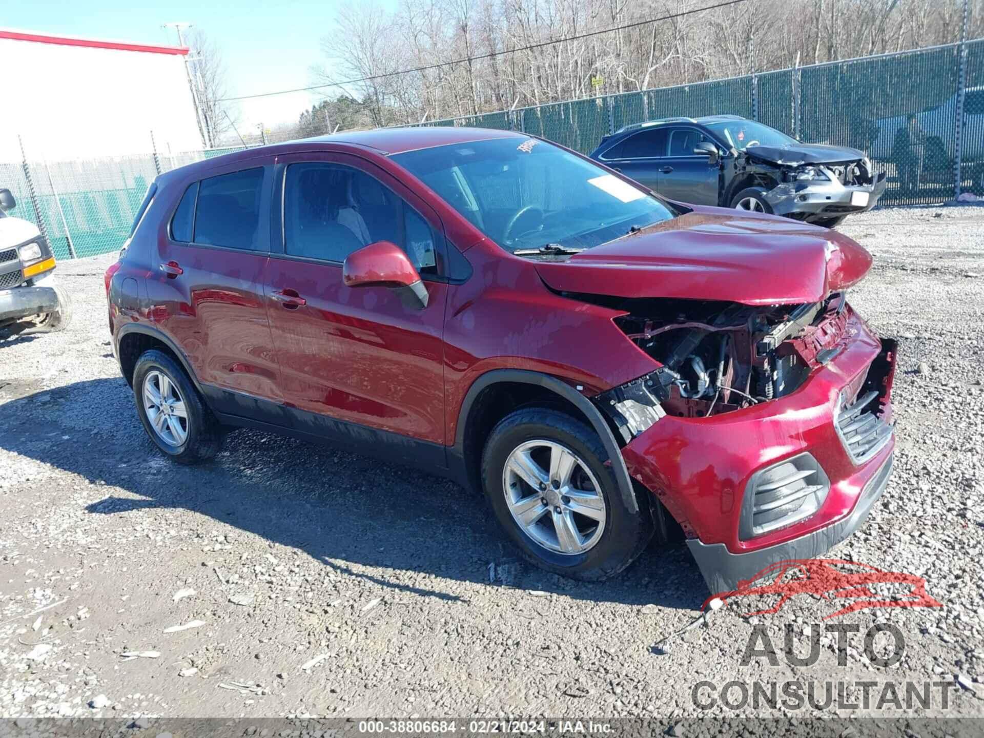 CHEVROLET TRAX 2017 - 3GNCJNSB6HL194917