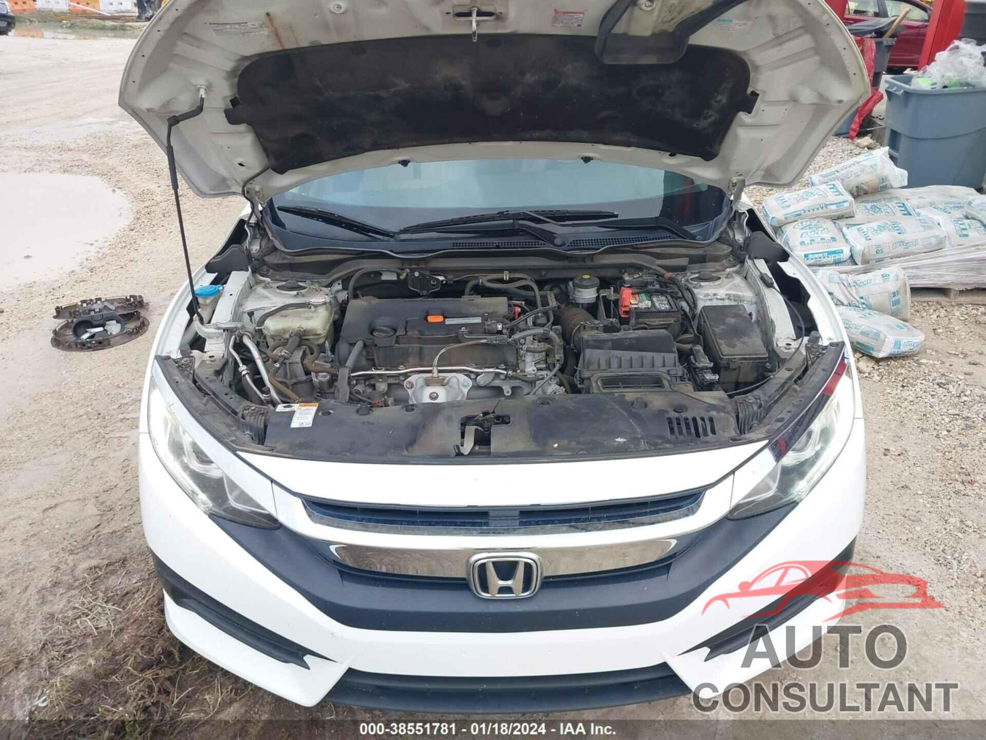 HONDA CIVIC 2018 - 2HGFC2F59JH601616