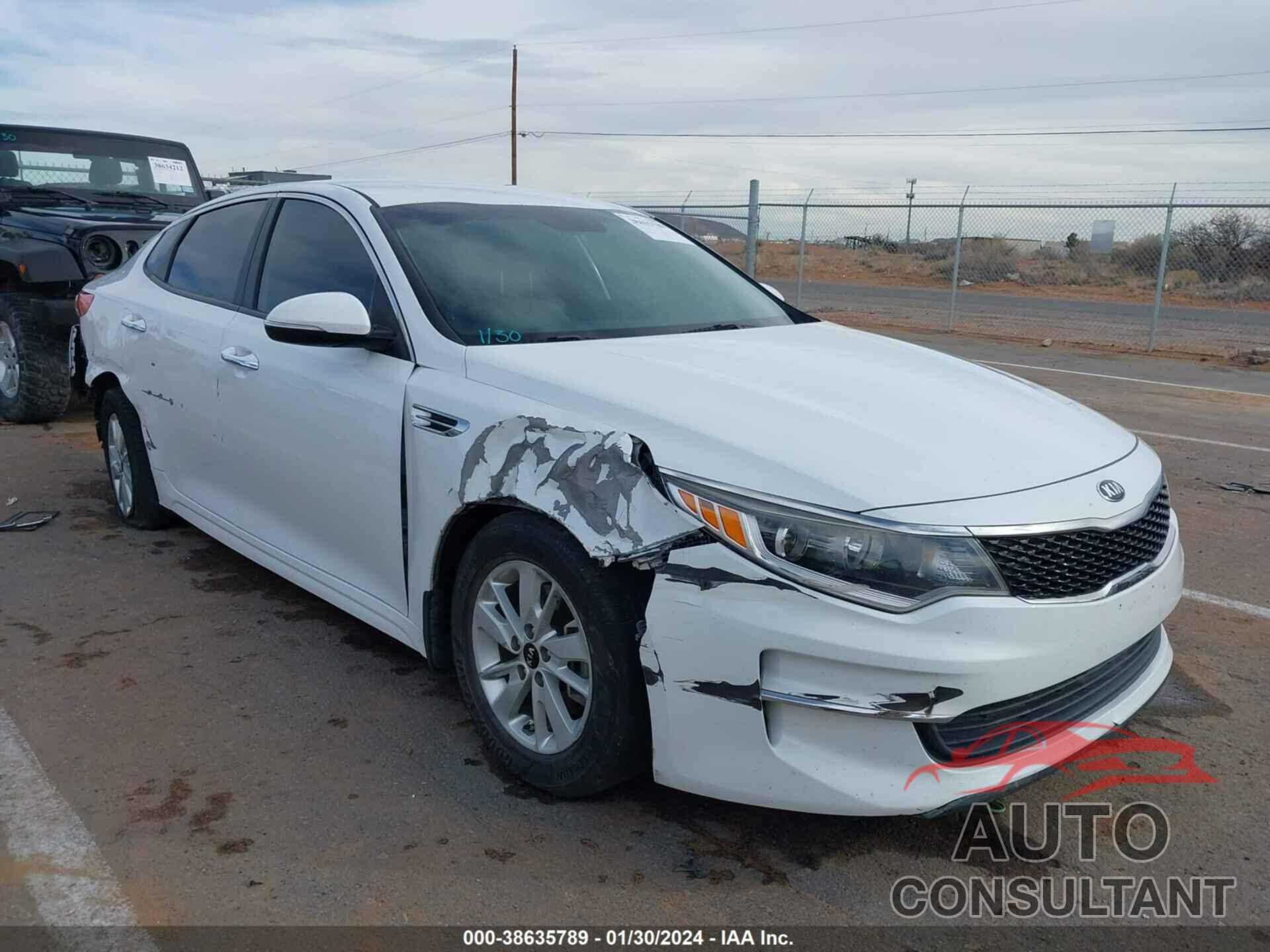 KIA OPTIMA 2018 - 5XXGT4L32JG235874