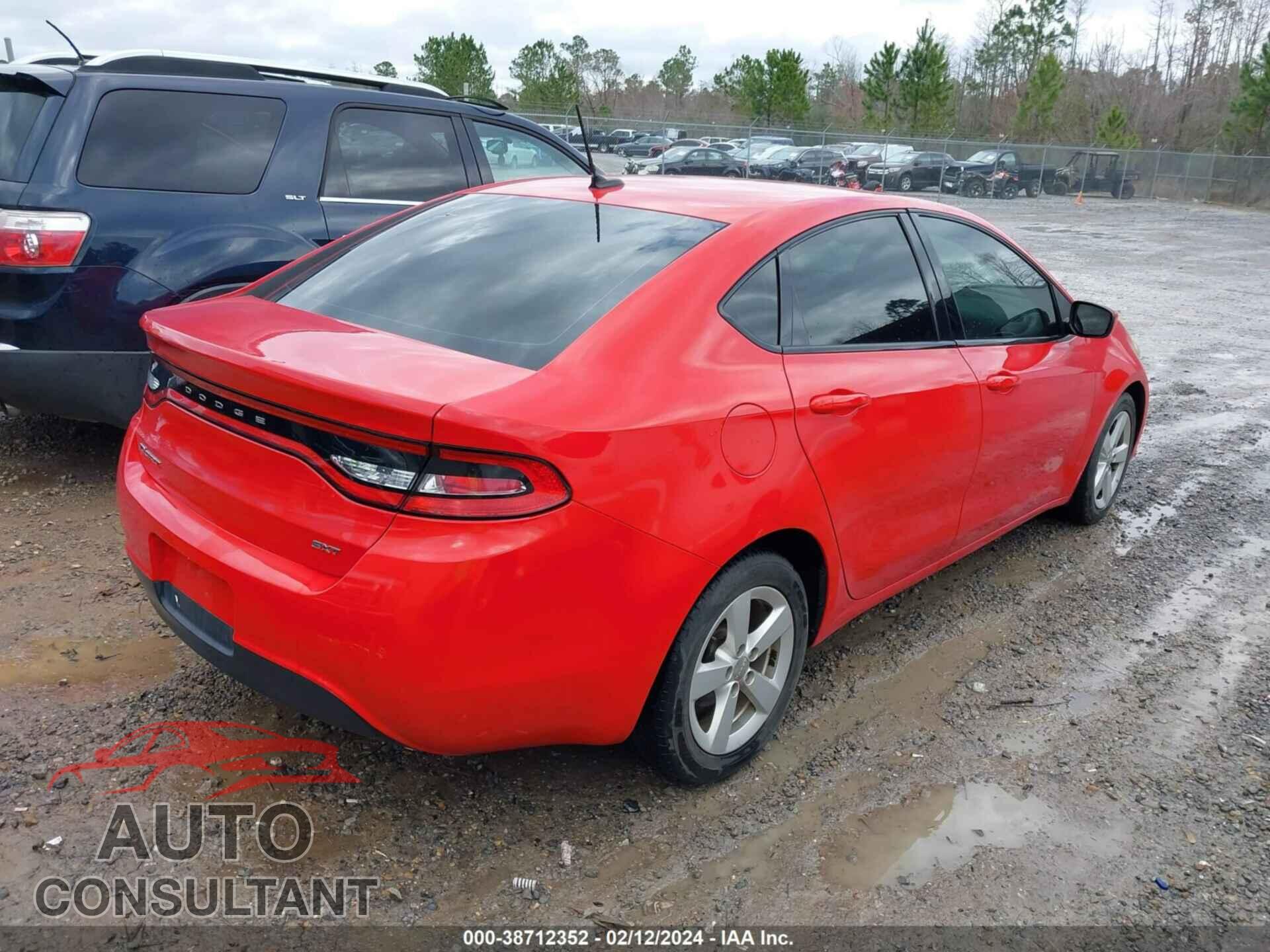 DODGE DART 2016 - 1C3CDFBB5GD616111
