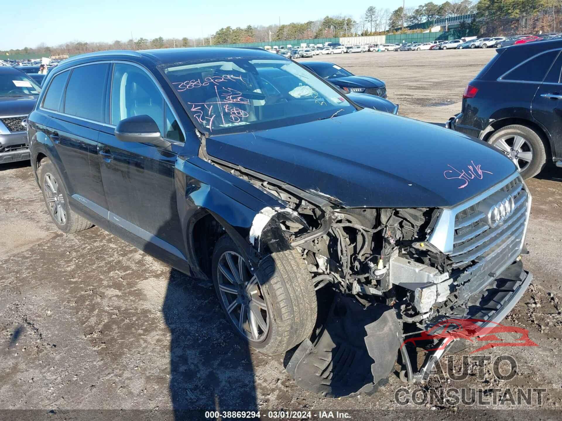 AUDI Q7 2017 - WA1VAAF7XHD026083