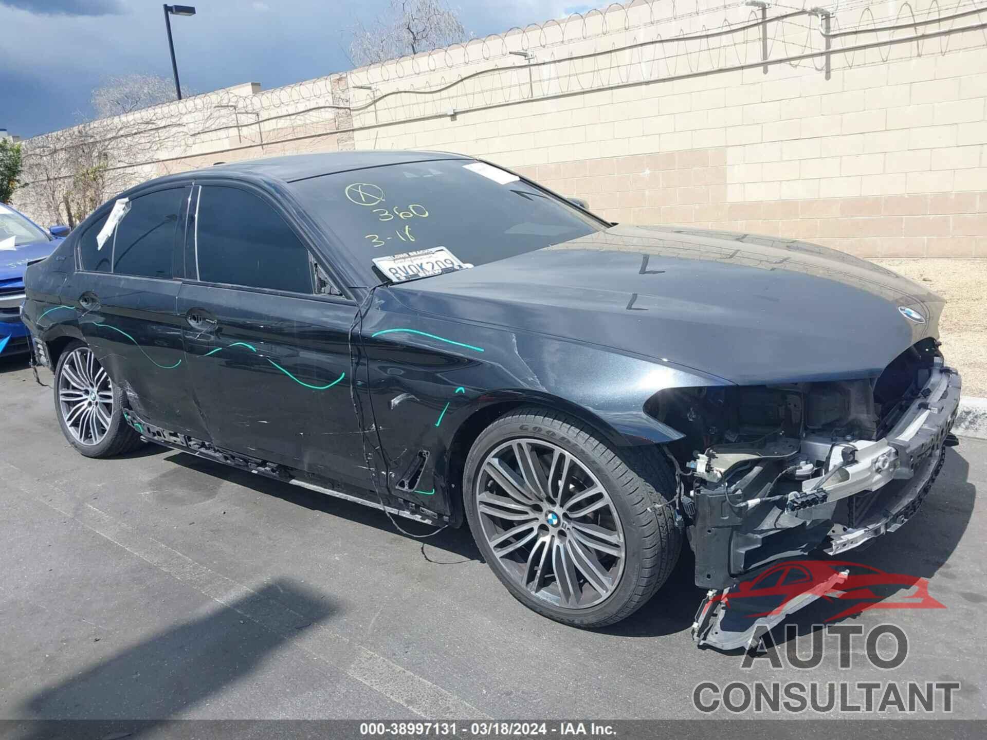 BMW 530E 2019 - WBAJA9C55KB253753