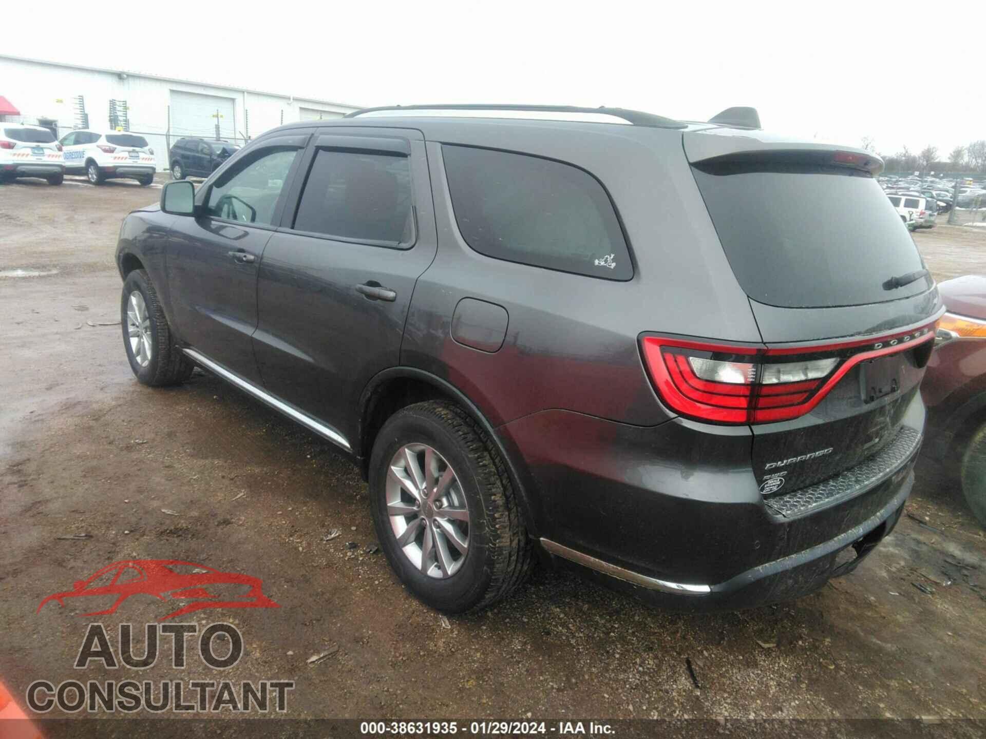 DODGE DURANGO 2017 - 1C4RDJAGXHC623486