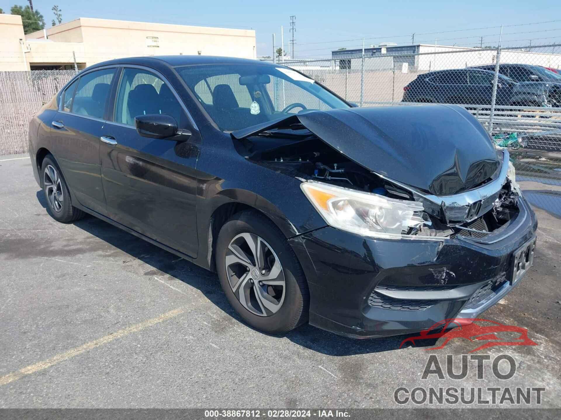 HONDA ACCORD 2016 - 1HGCR2F32GA007117