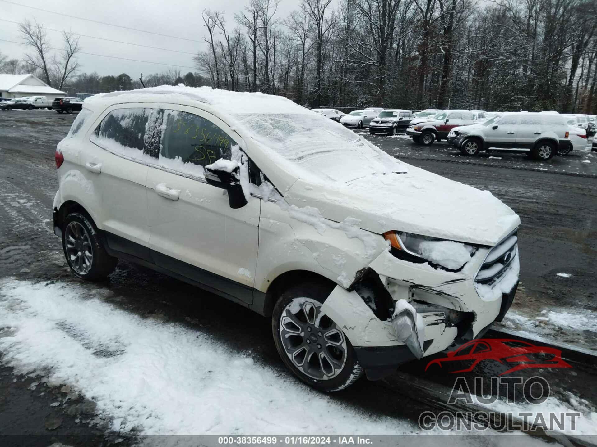 FORD ECOSPORT 2022 - MAJ6S3KL8NC472441