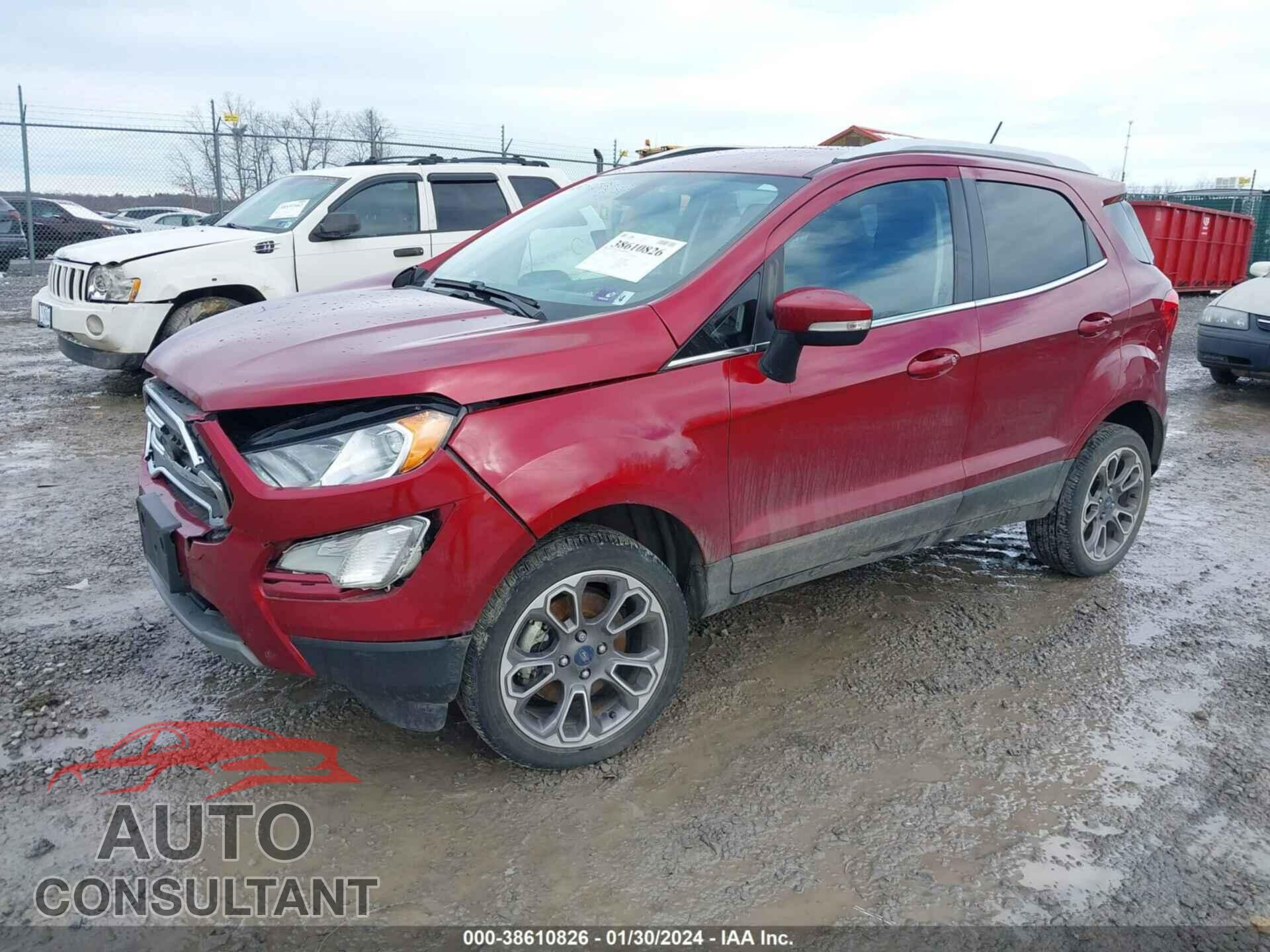FORD ECOSPORT 2020 - MAJ6S3KL6LC366423