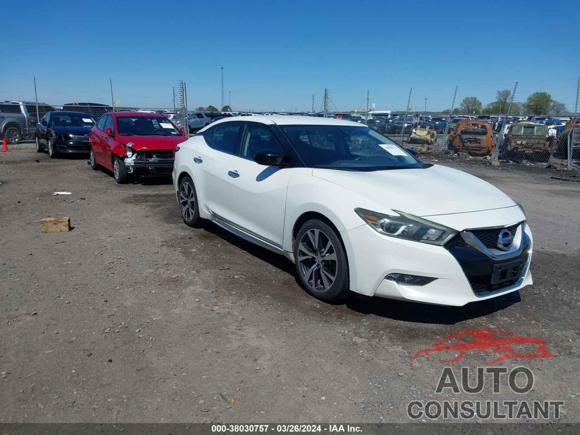 NISSAN MAXIMA 2016 - 1N4AA6AP0GC443599