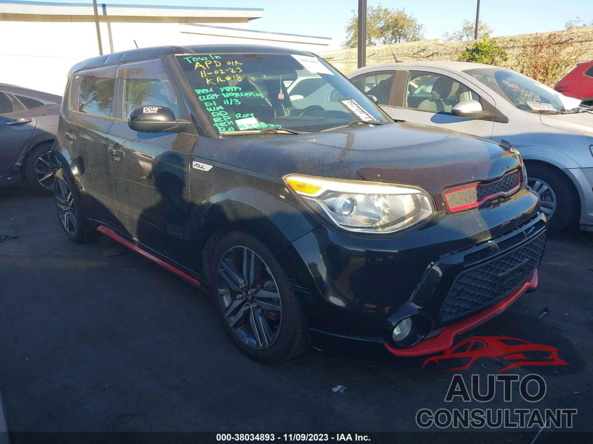 KIA SOUL 2015 - KNDJP3A54F7159373