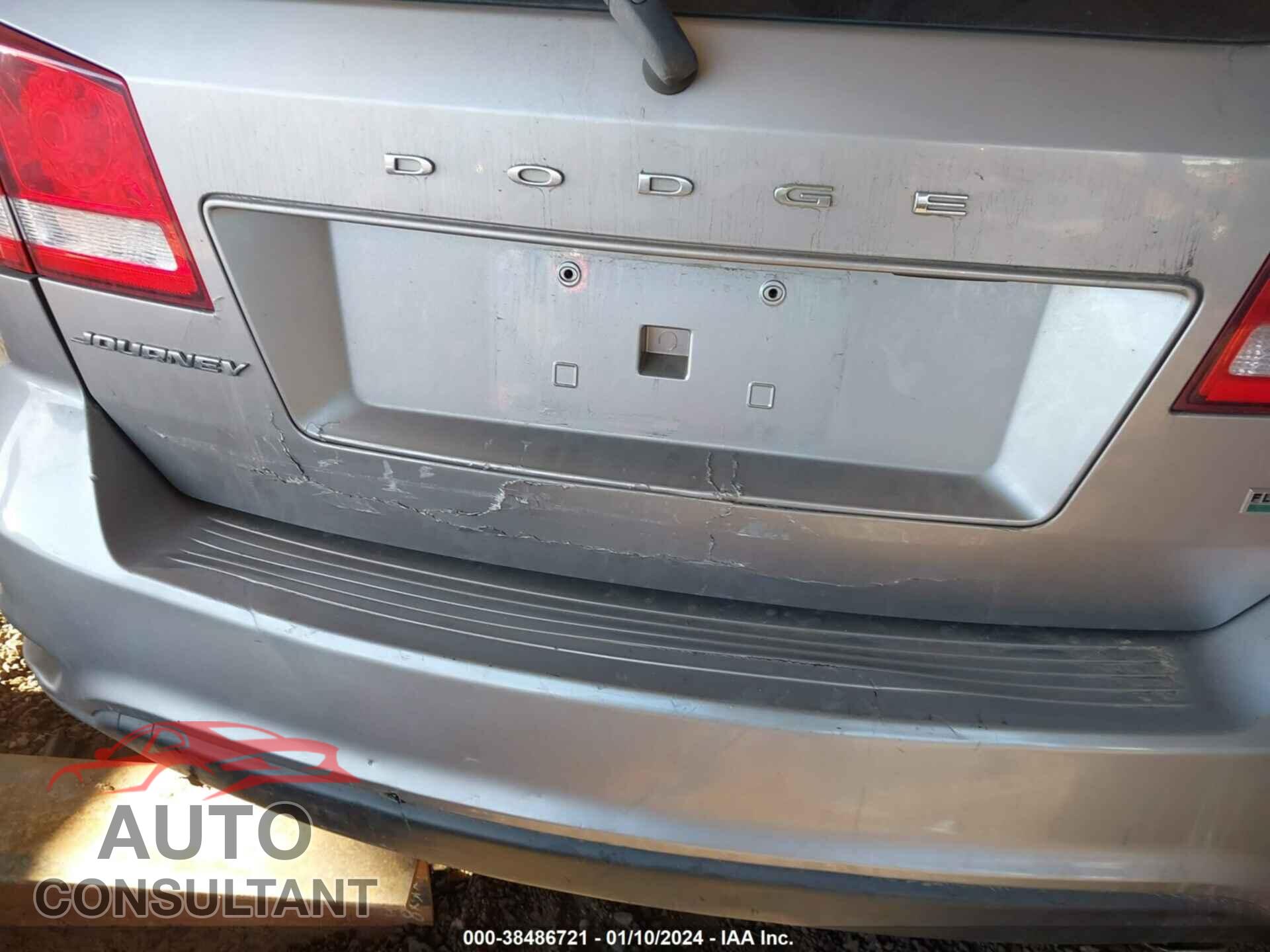 DODGE JOURNEY 2017 - 3C4PDCBGXHT572562