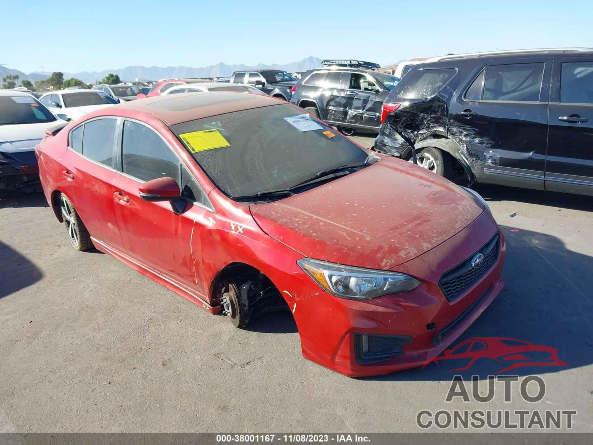 SUBARU IMPREZA 2017 - 4S3GKAM69H3621812