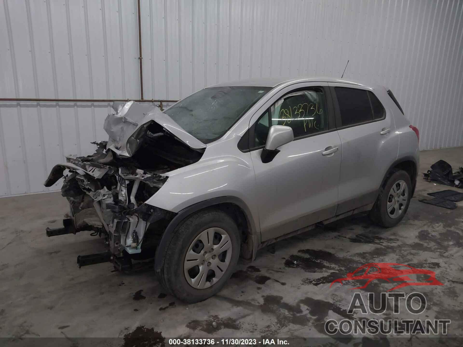 CHEVROLET TRAX 2017 - 3GNCJKSBXHL286532