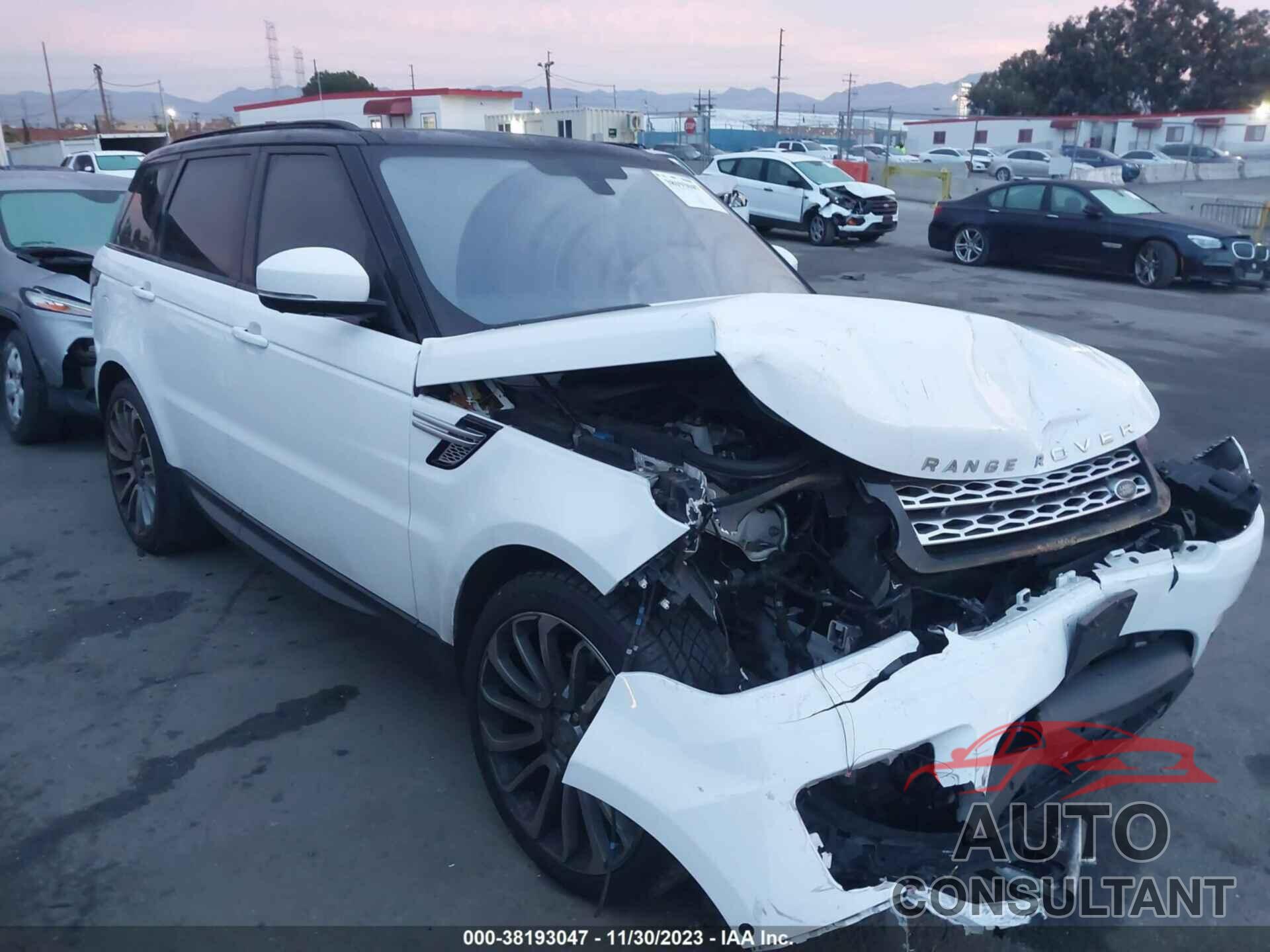 LAND ROVER RANGE ROVER SPORT 2016 - SALWR2KF2GA662690